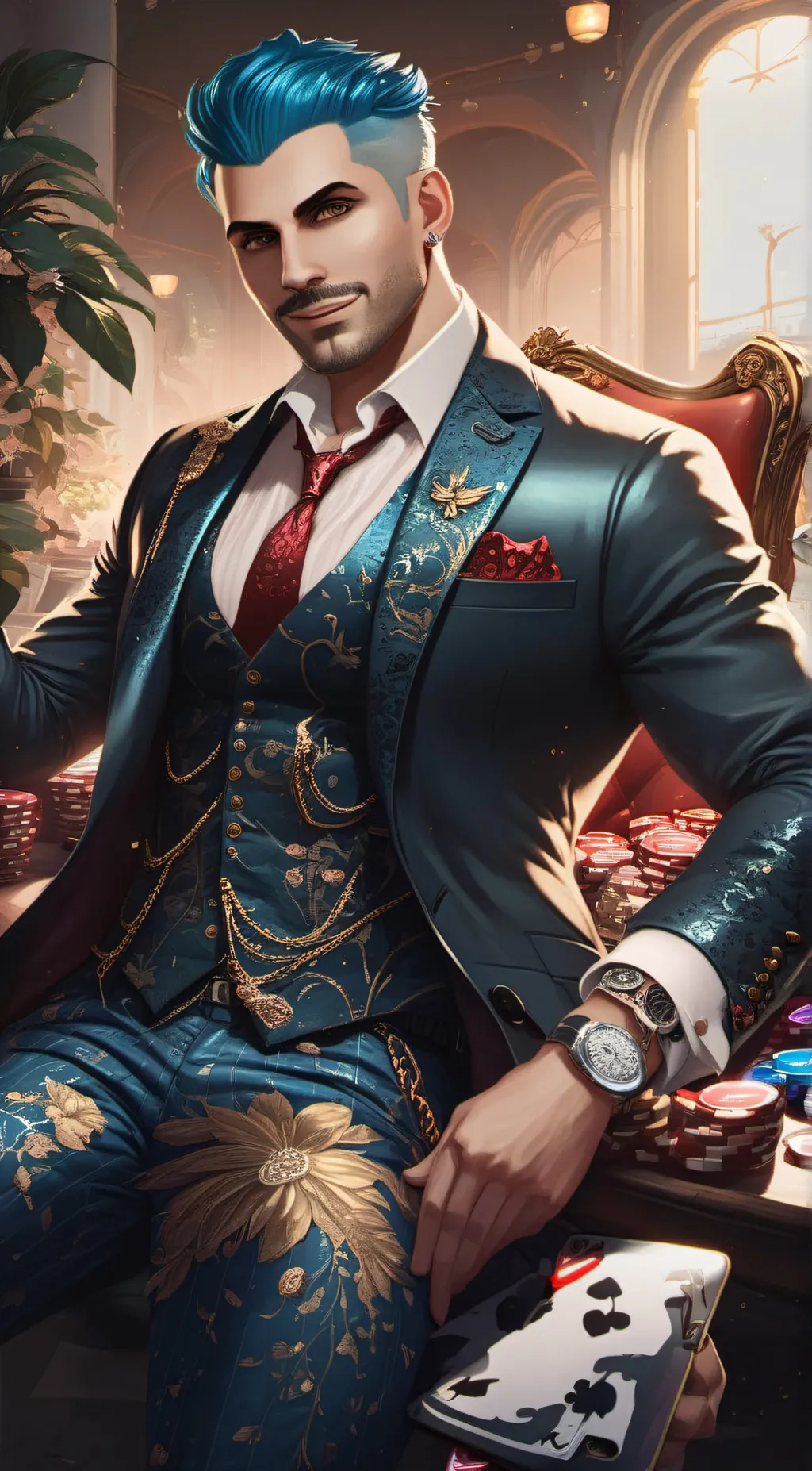 ai character: Ben background