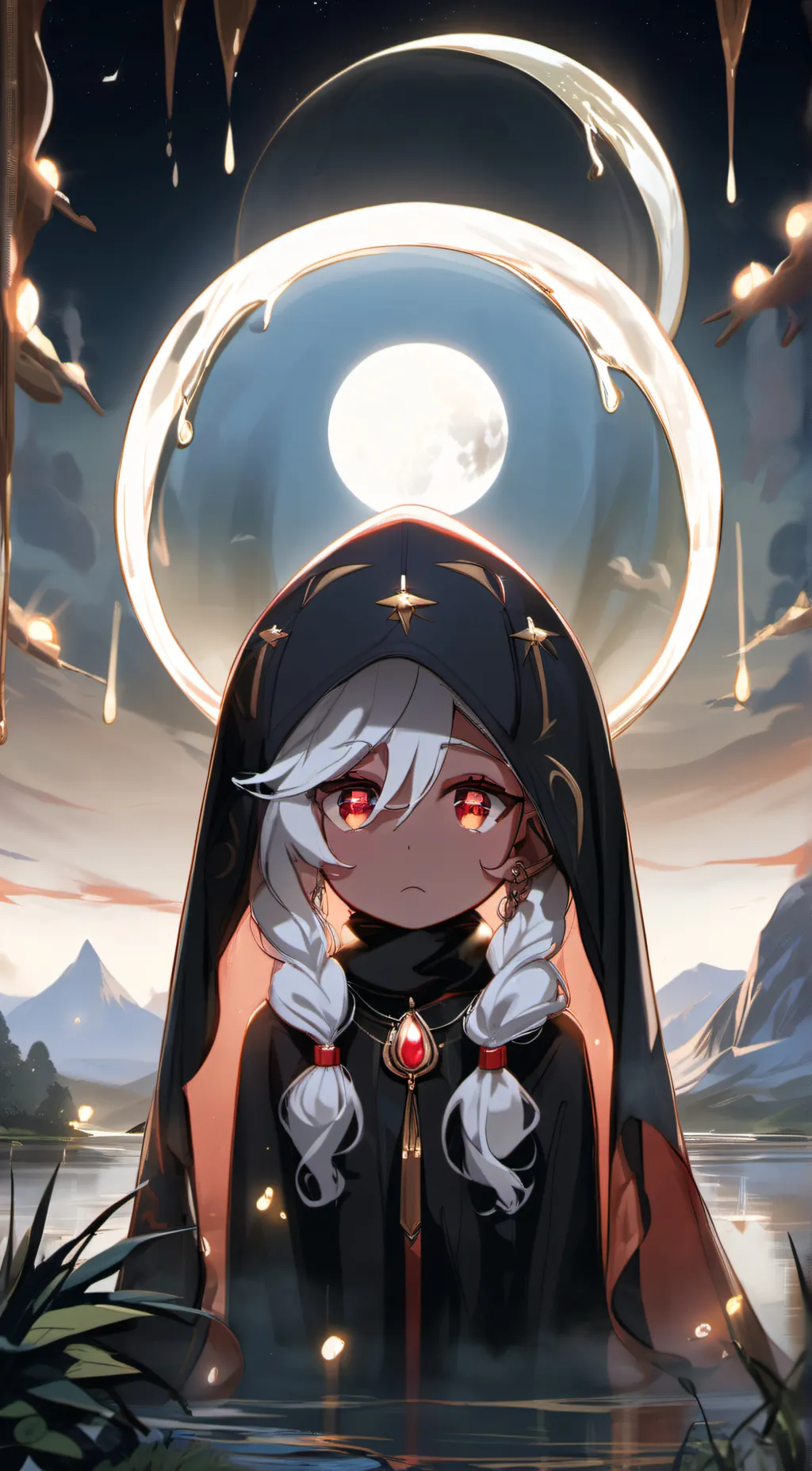 ai character: Moondrop background