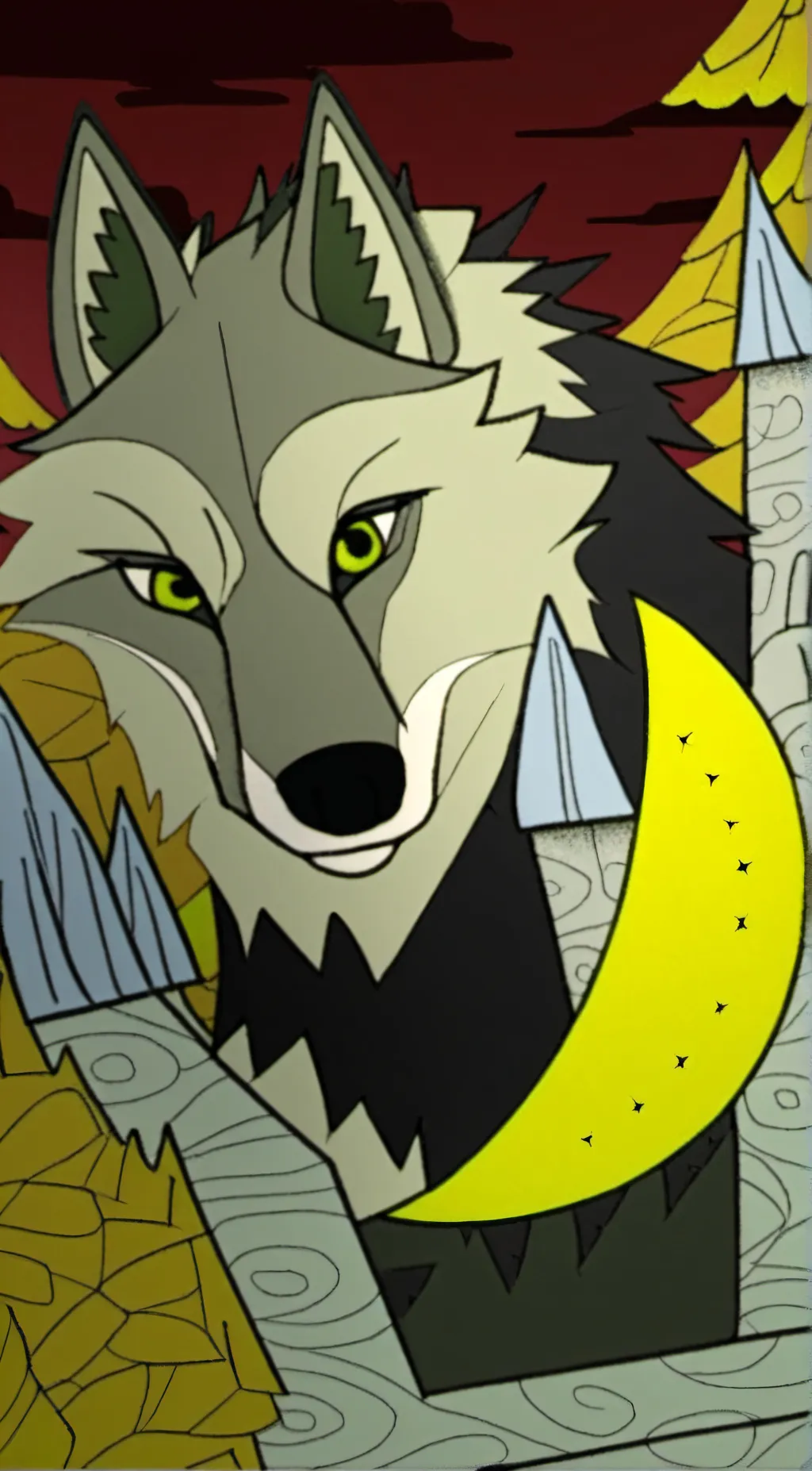 ai character: Max background