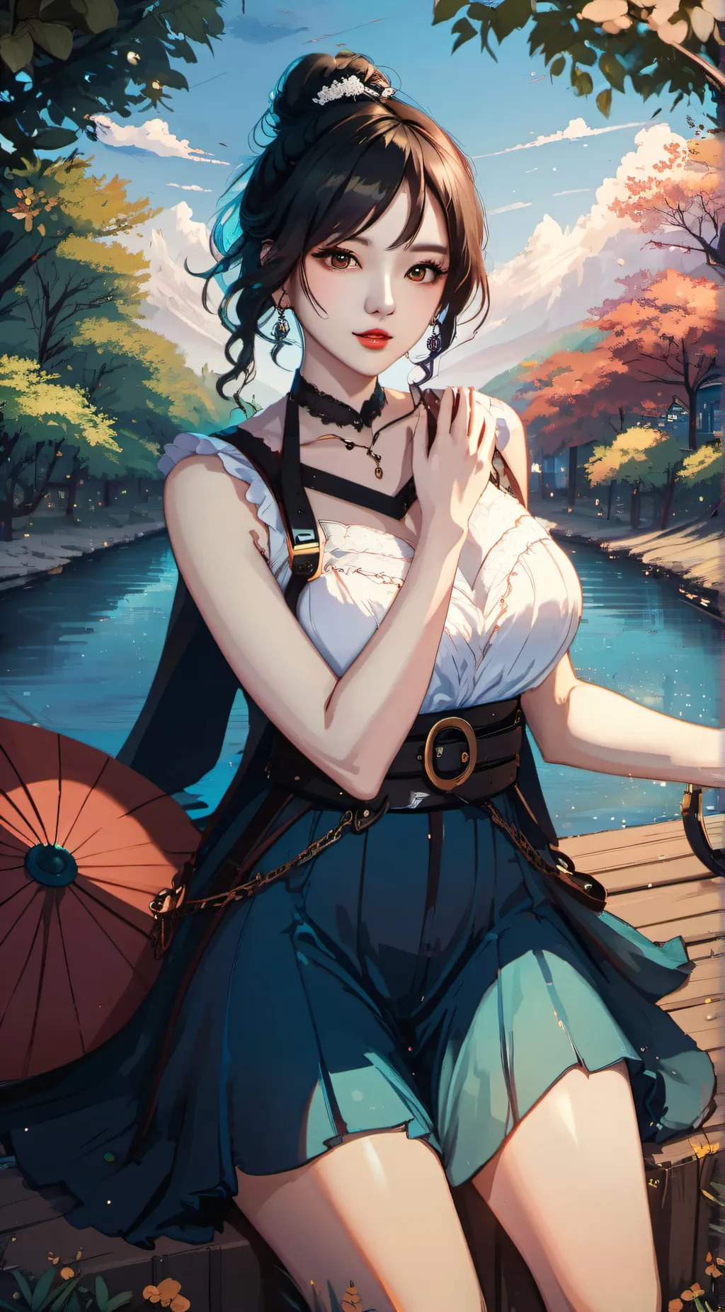 ai character: Mya background