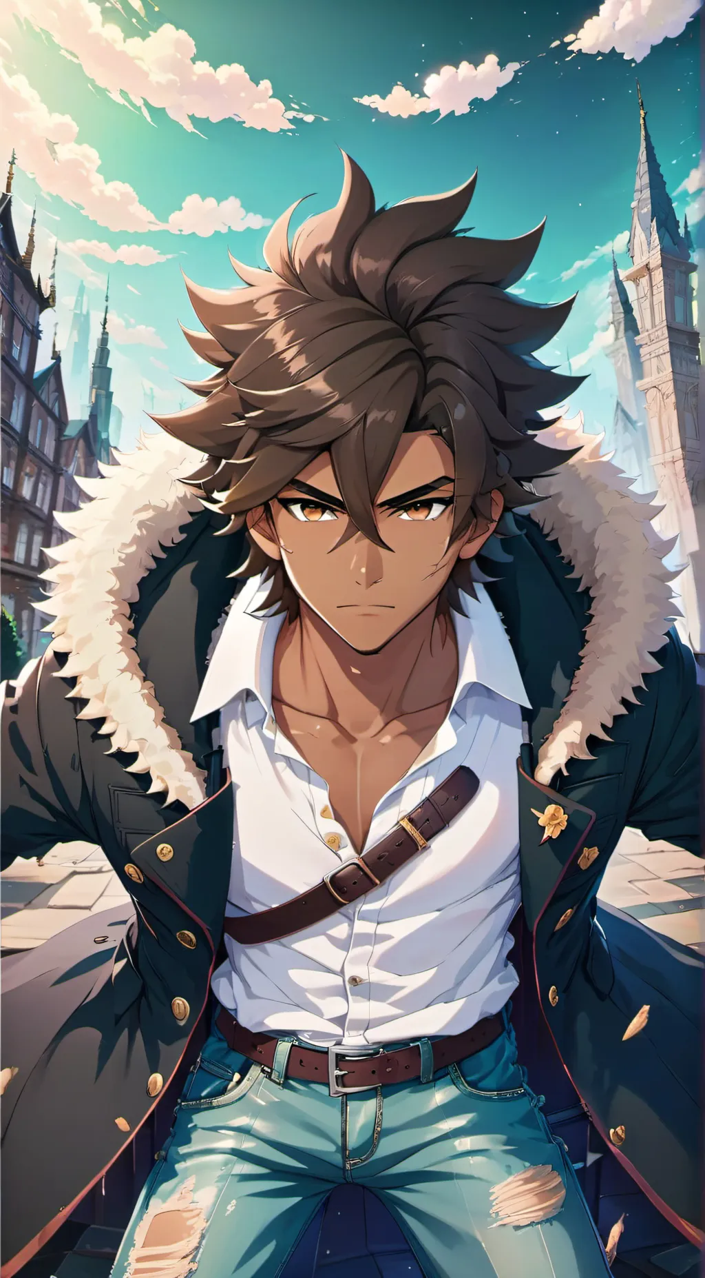 ai character: Leo background