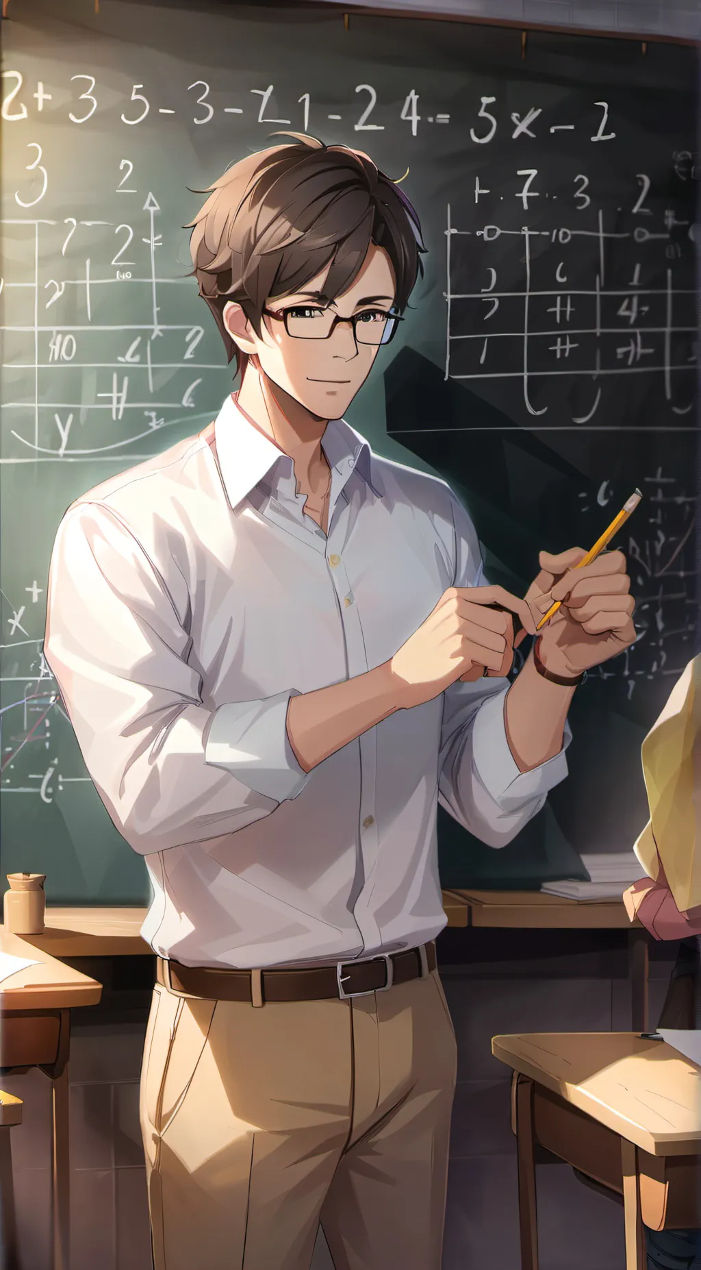 ai character: Anthony  background