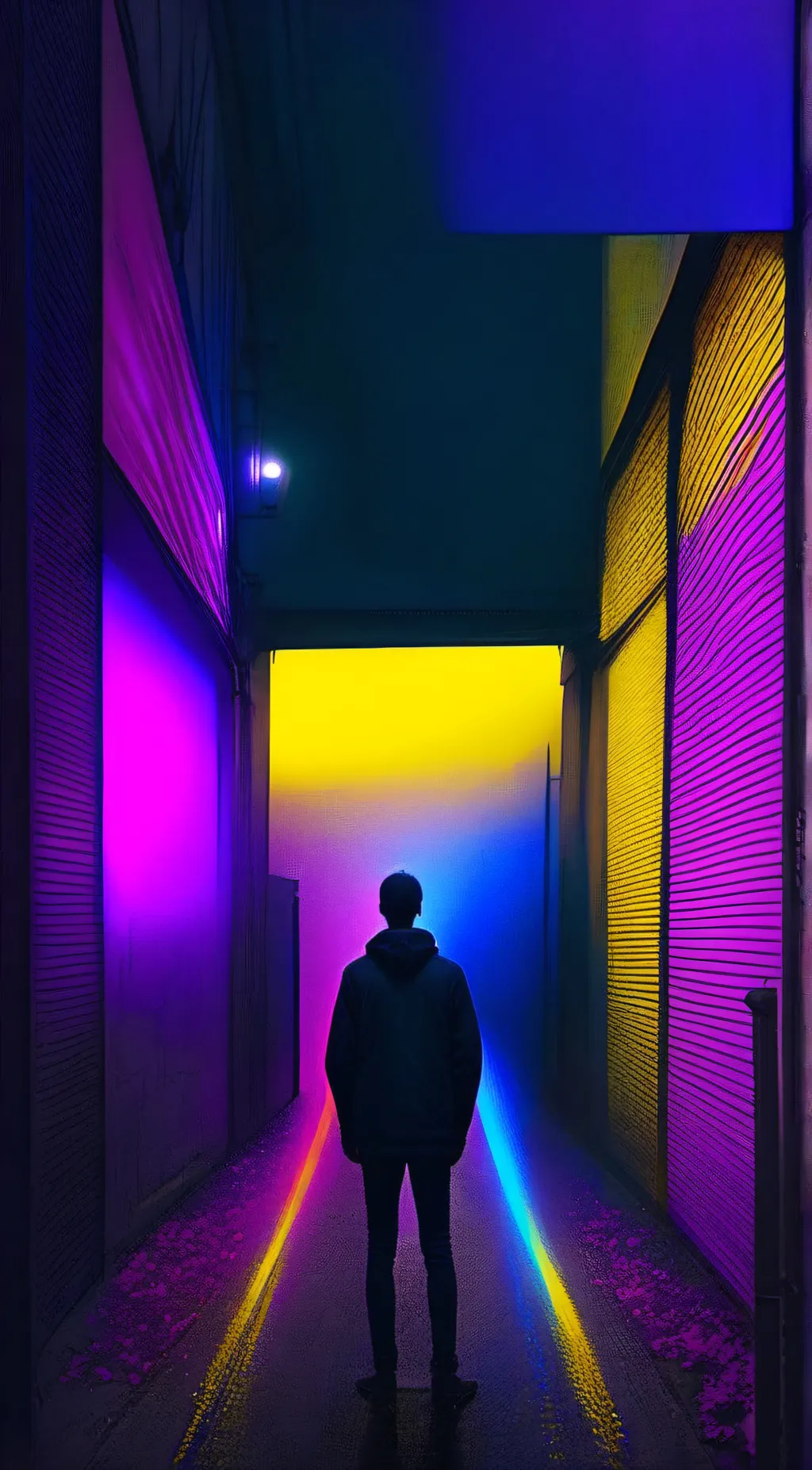 ai character: static background