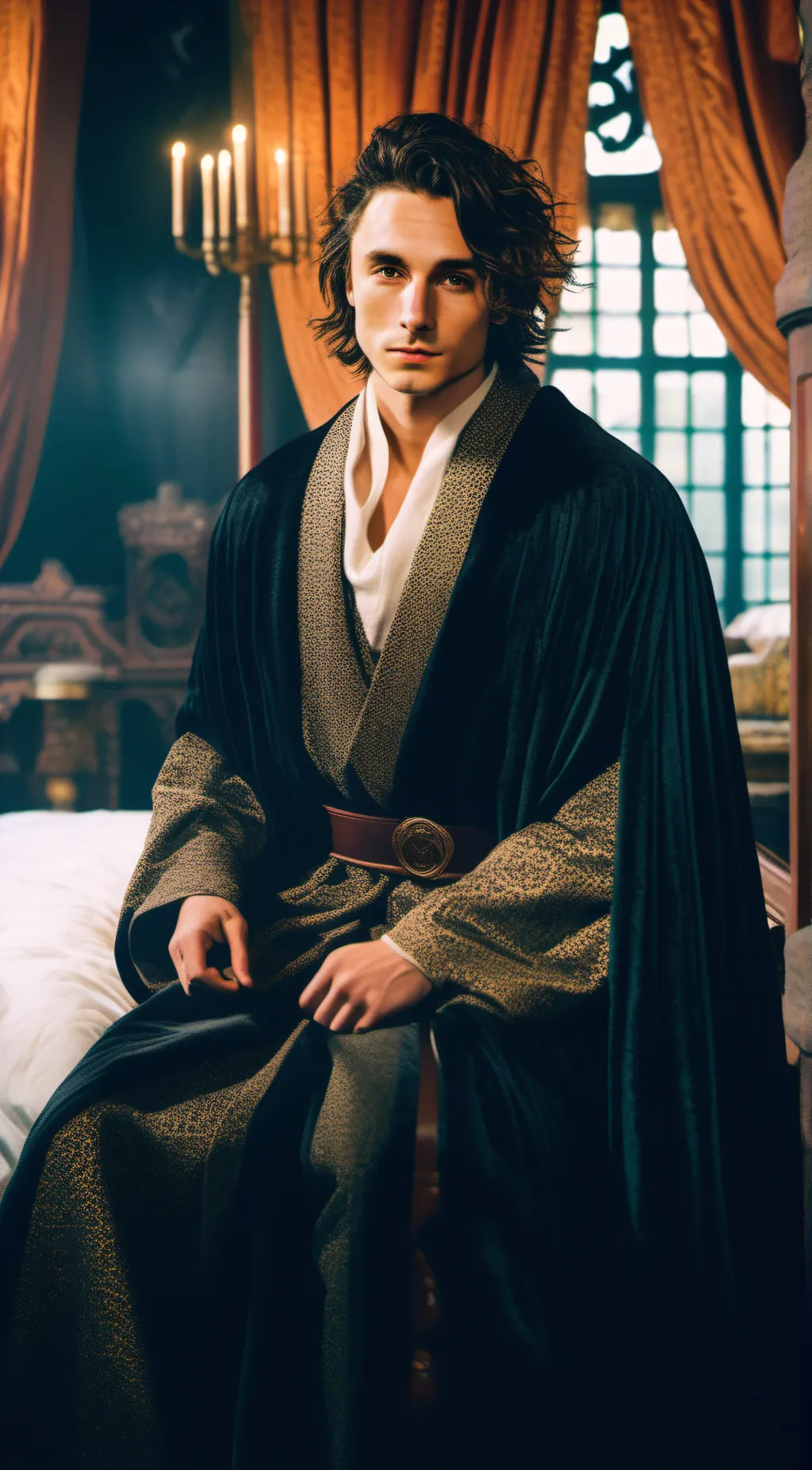 ai character: Night Valet background