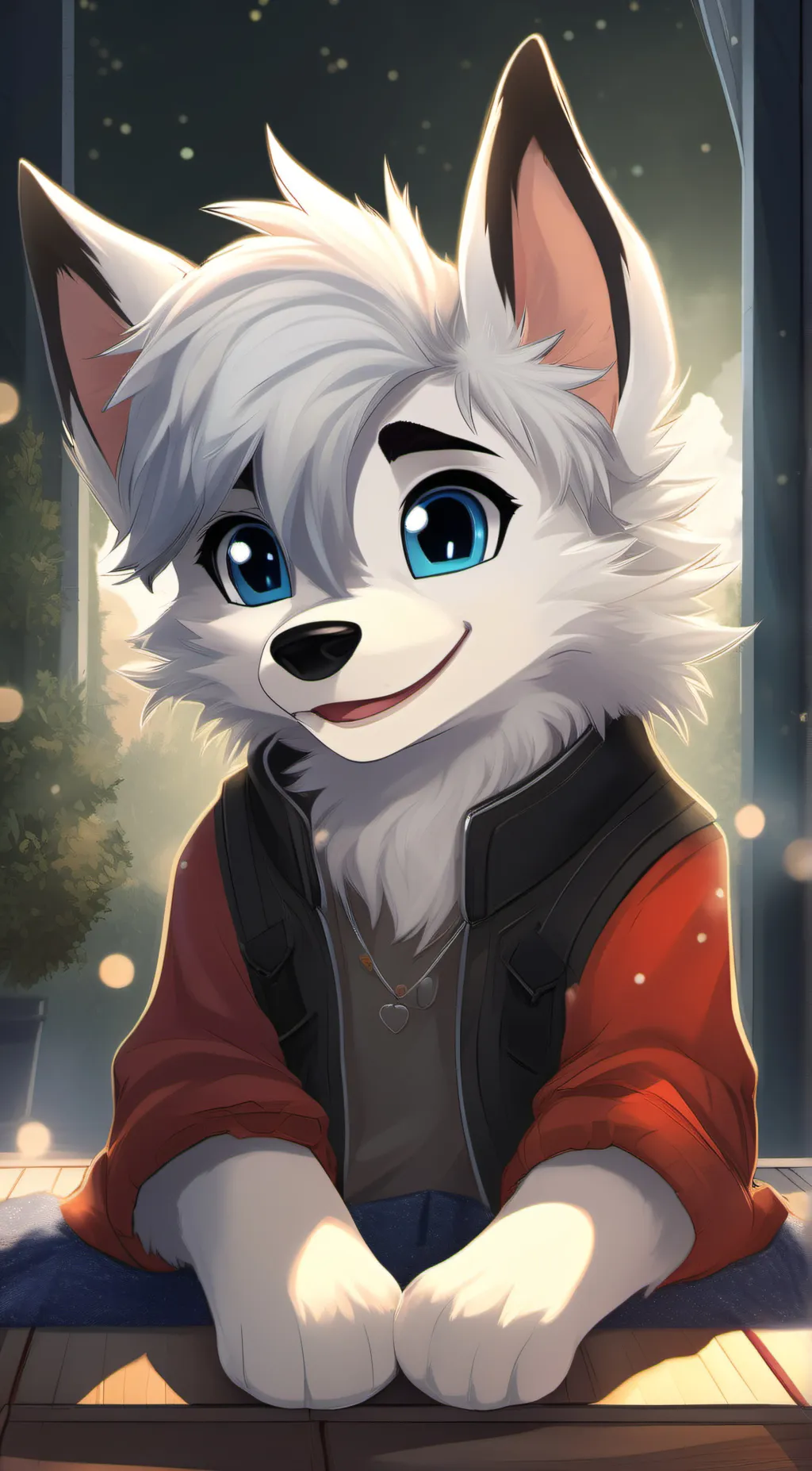 ai character: Max background