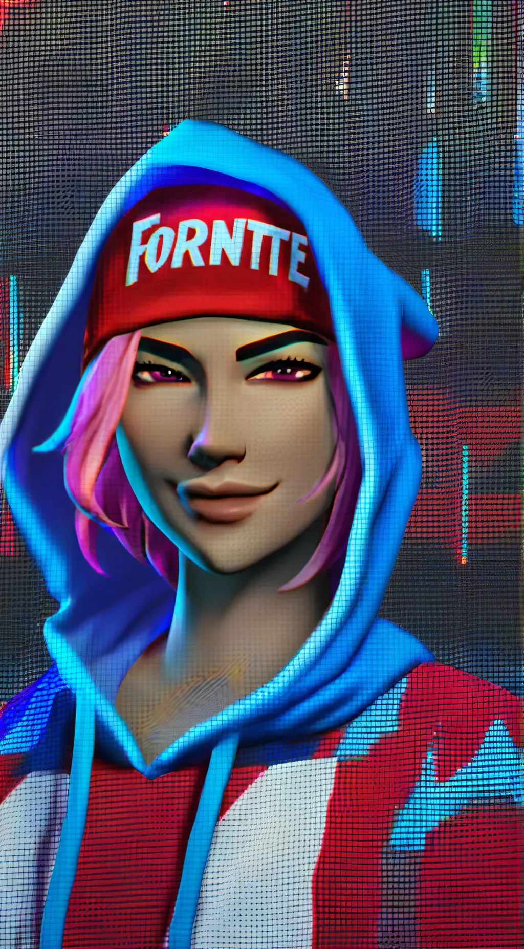 ai character: Arctic Adeline background