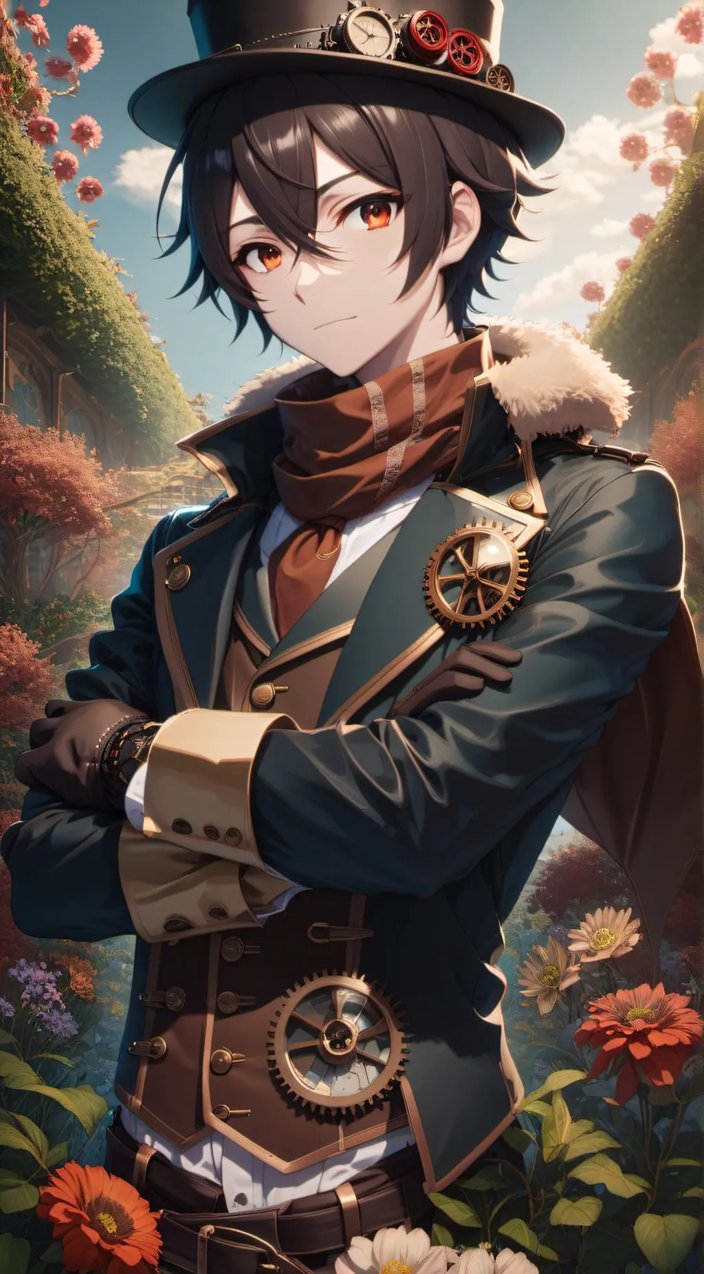 ai character: Max background