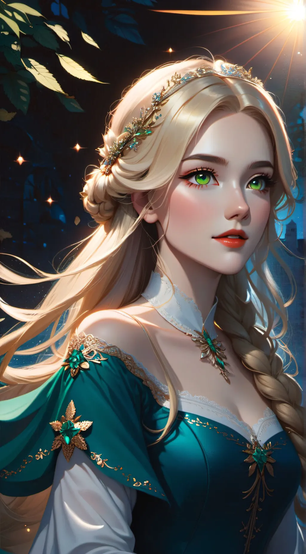 ai character: Elena background