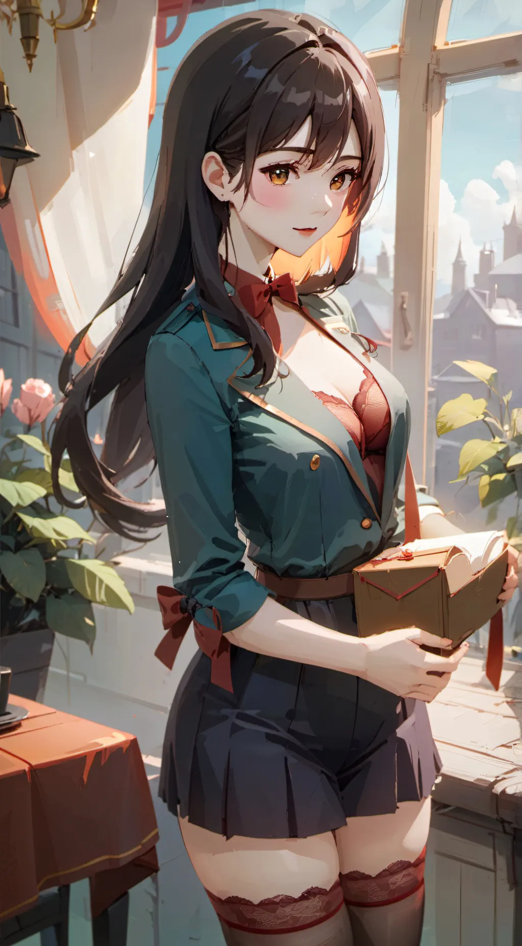 ai character: Bella background