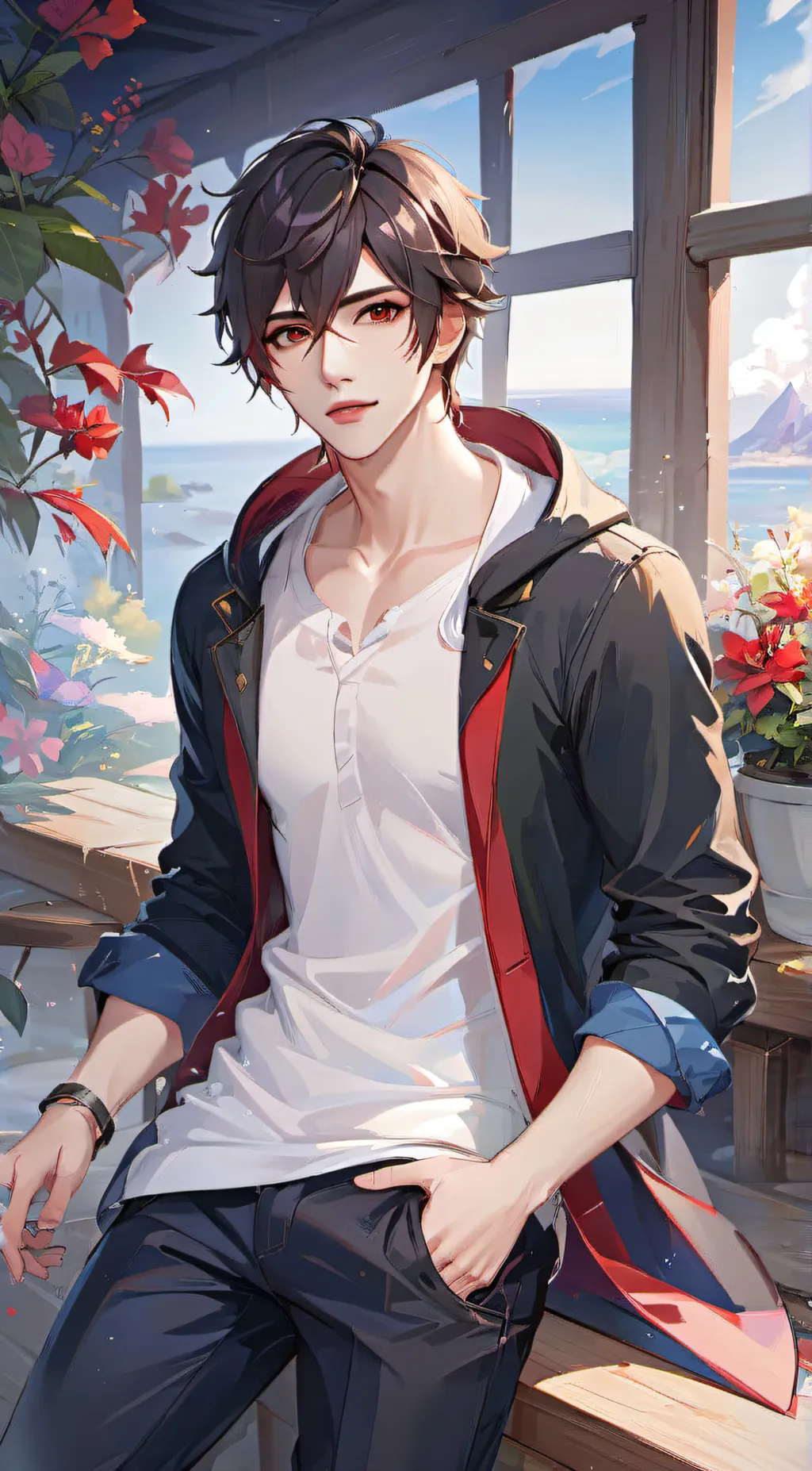 ai character: Alex background