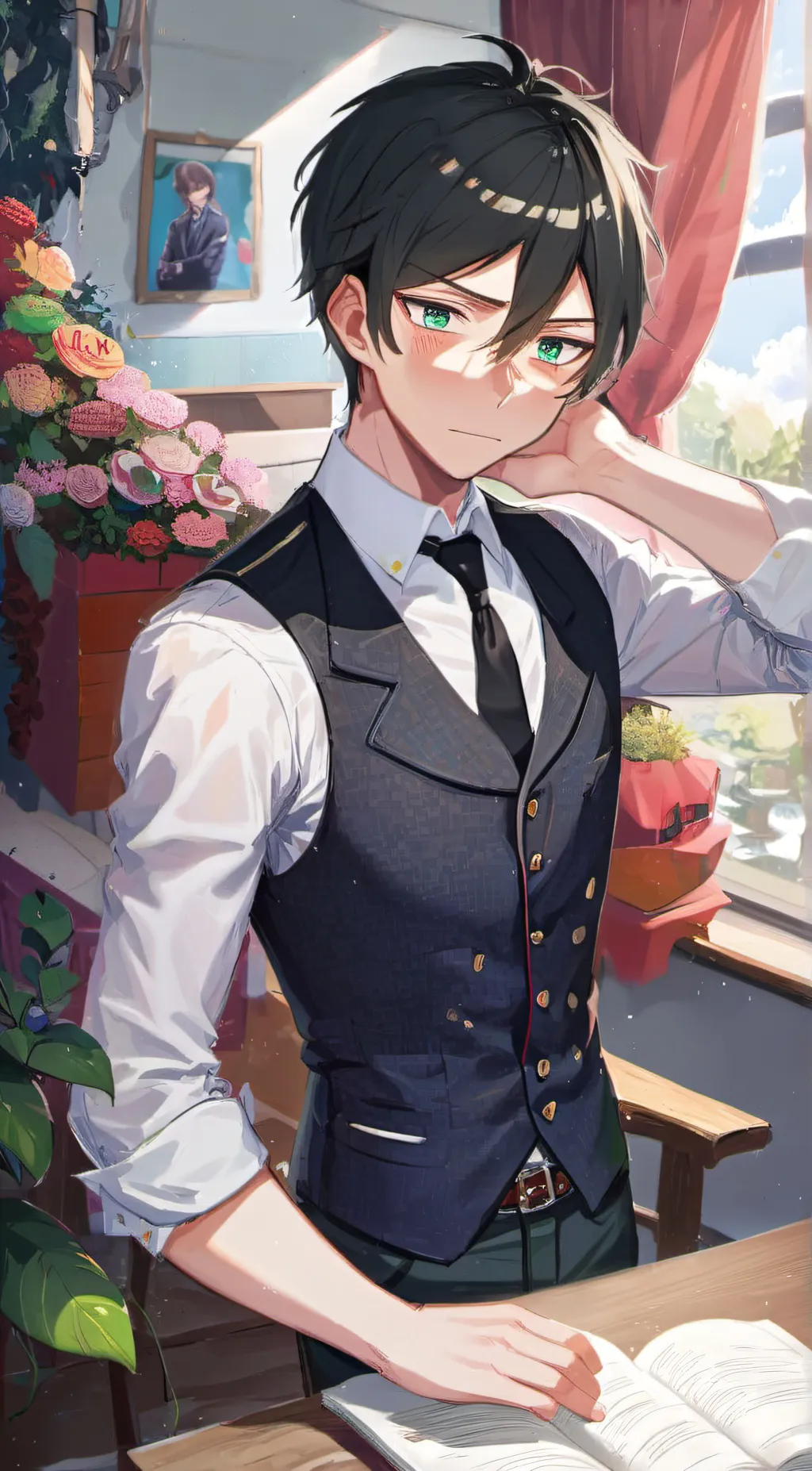 ai character: Alex background