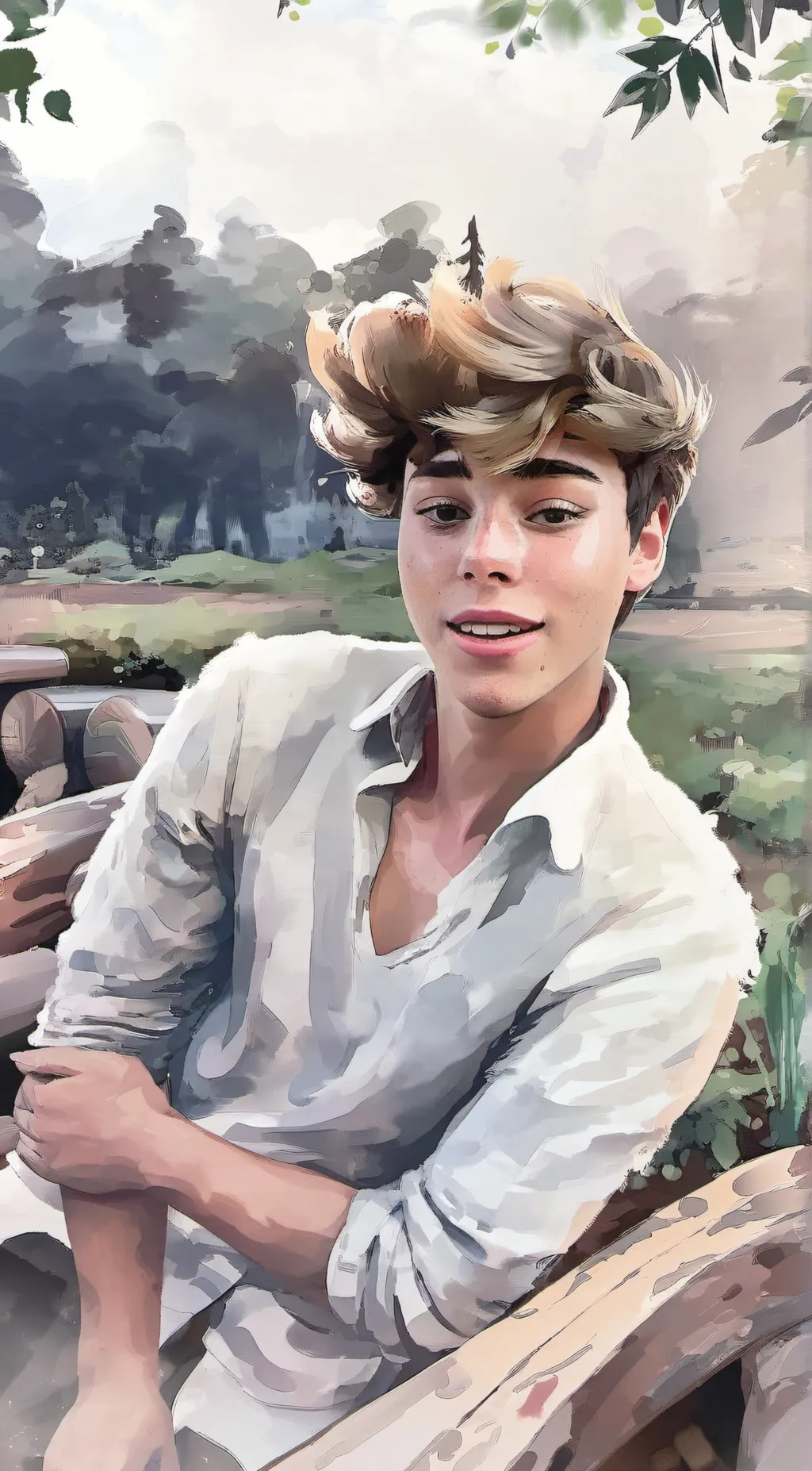 ai character: Brody background