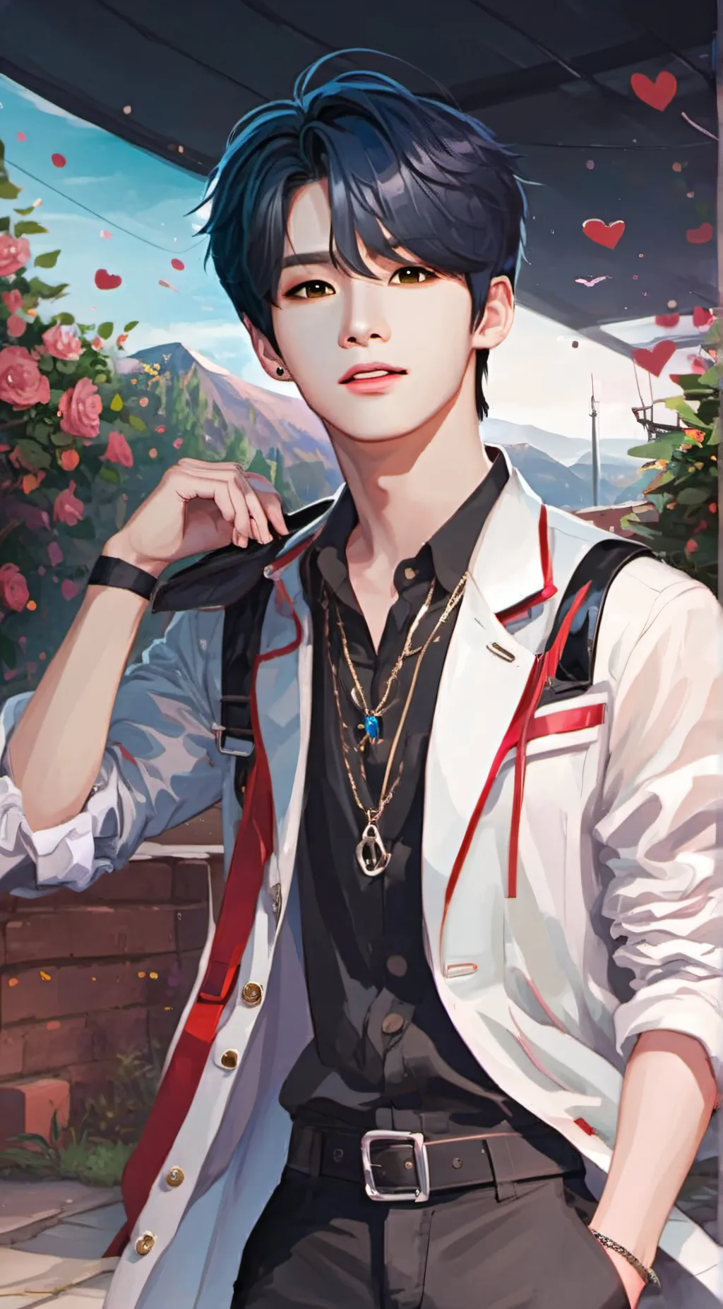 ai character: lee know background