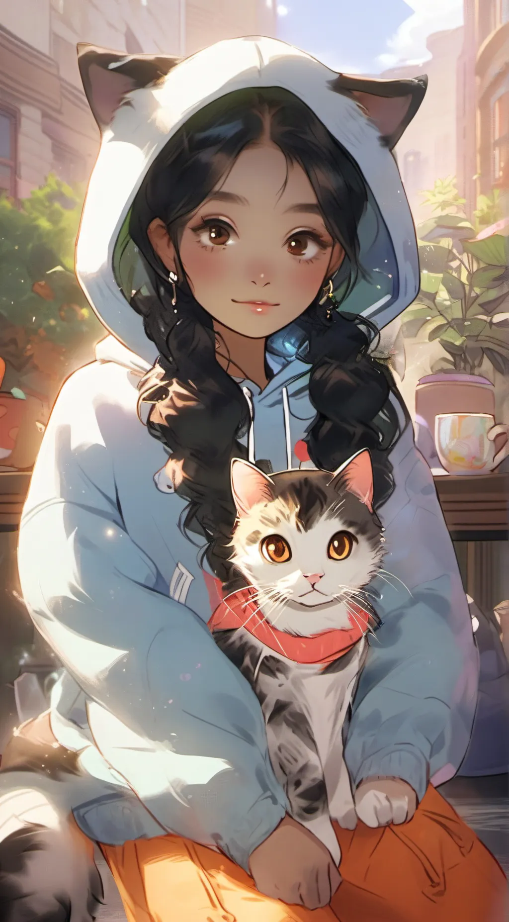 ai character: Brooklyn  background