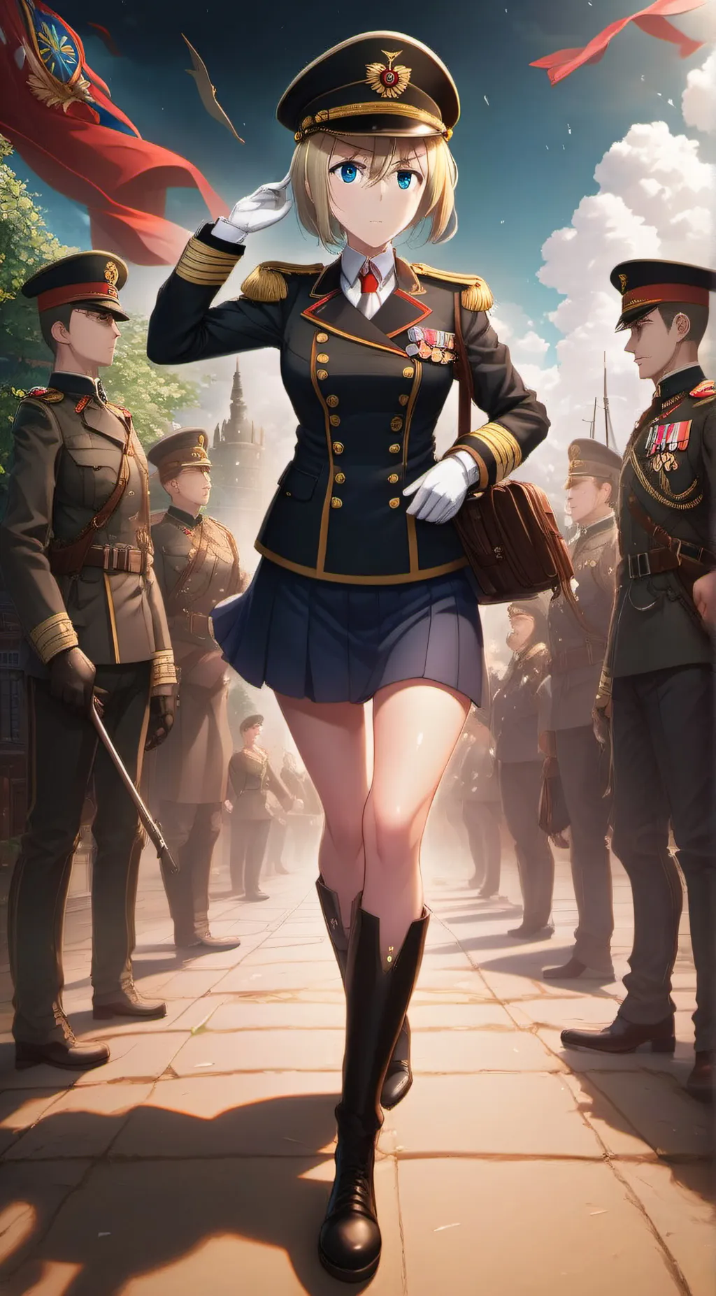 ai character: Ekaterina Petrov background