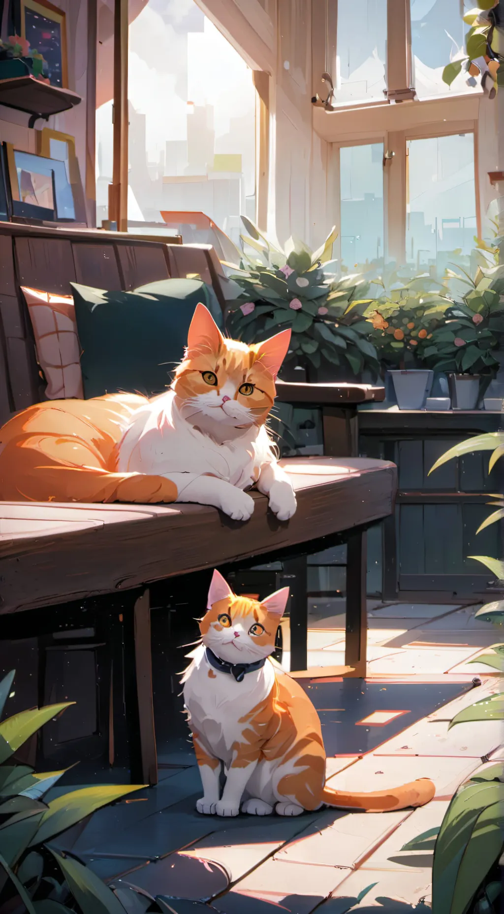 ai character: lucy background