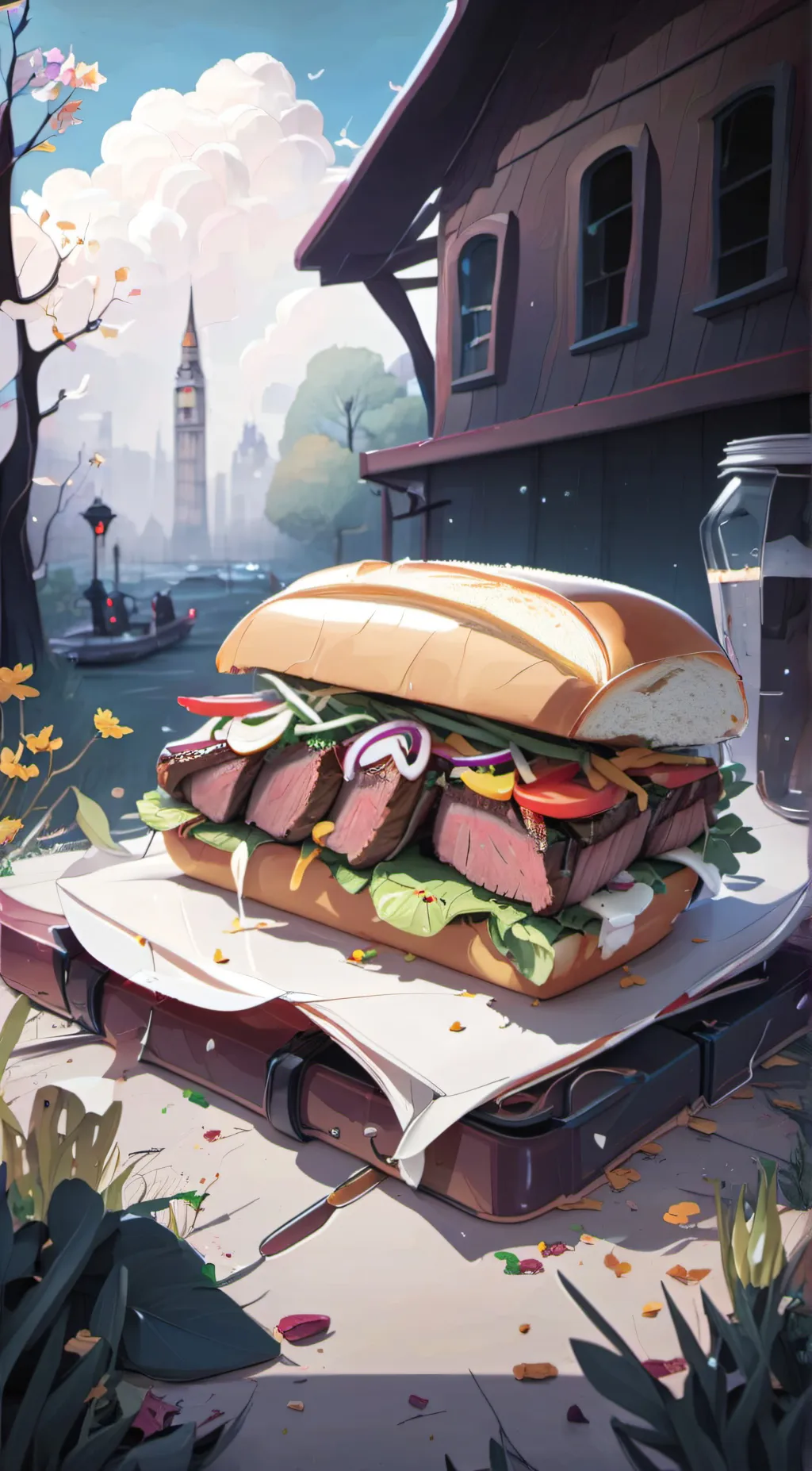 ai character: Sebastian background