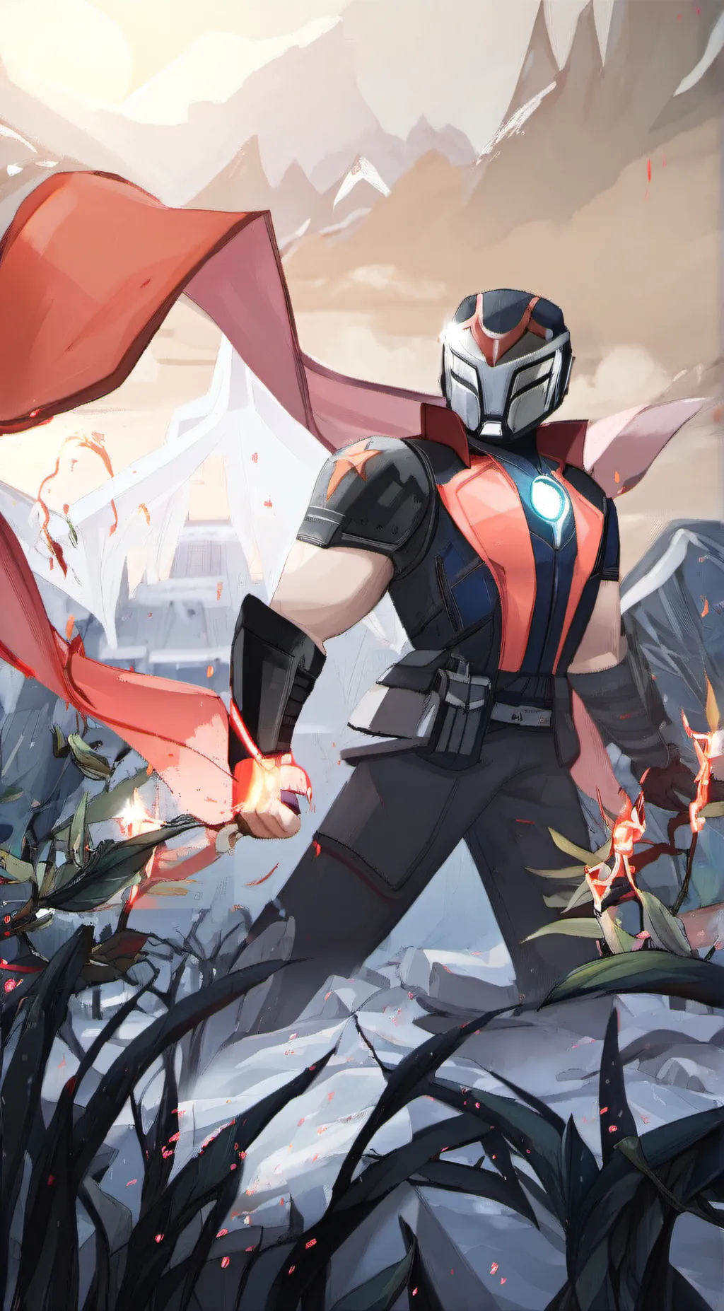 ai character: Rex background