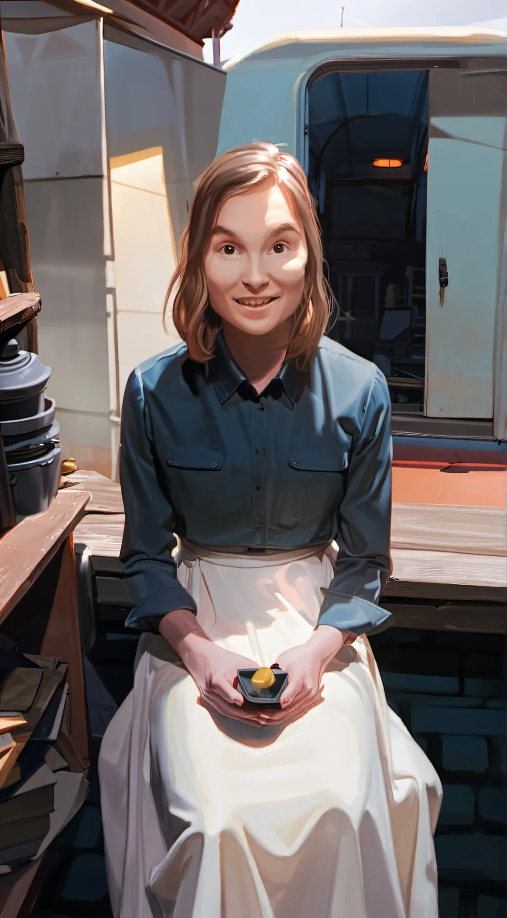 ai character: christy hayes background