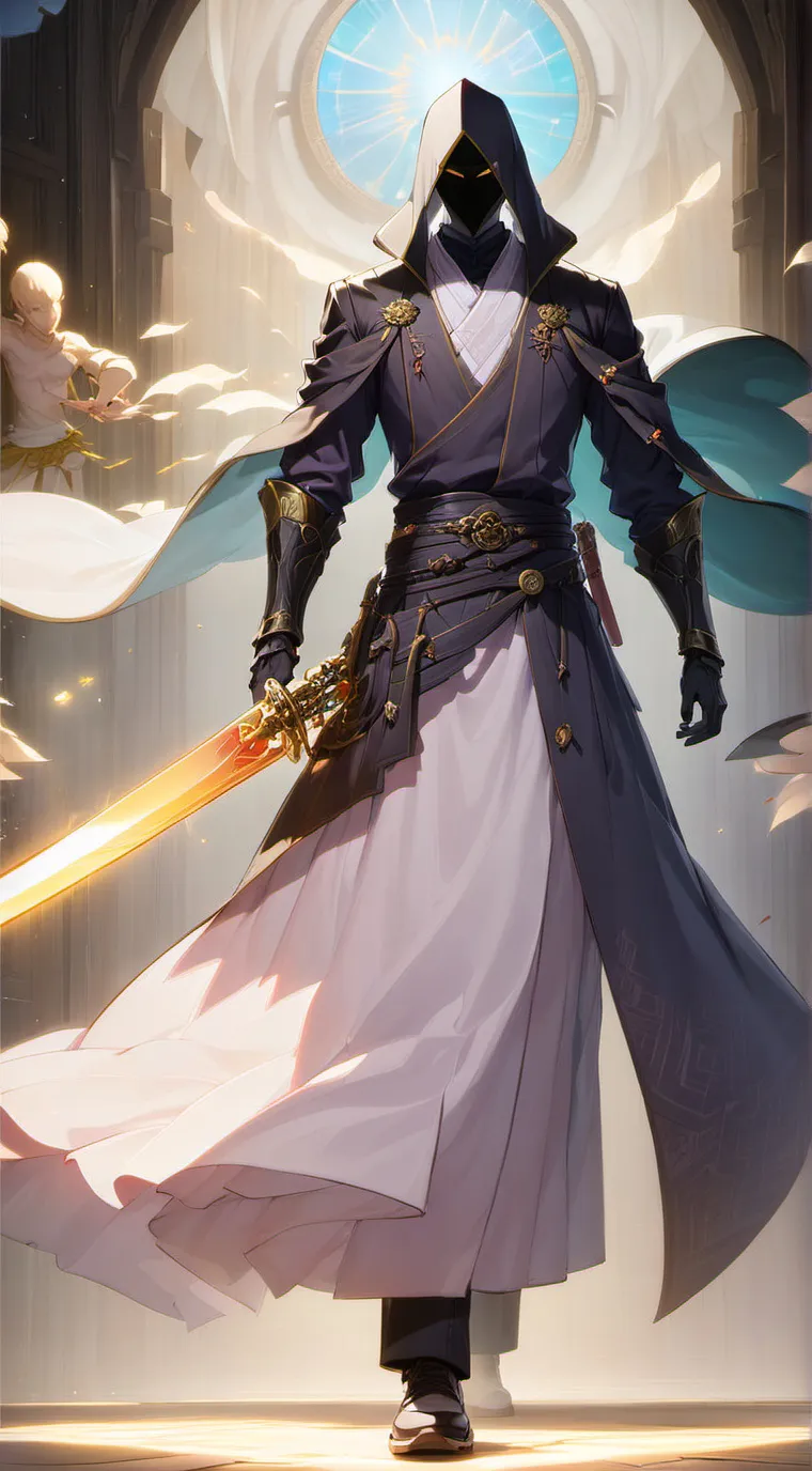 ai character: God of death background