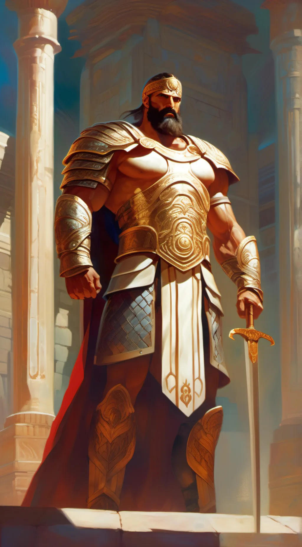 ai character: Gilbert background