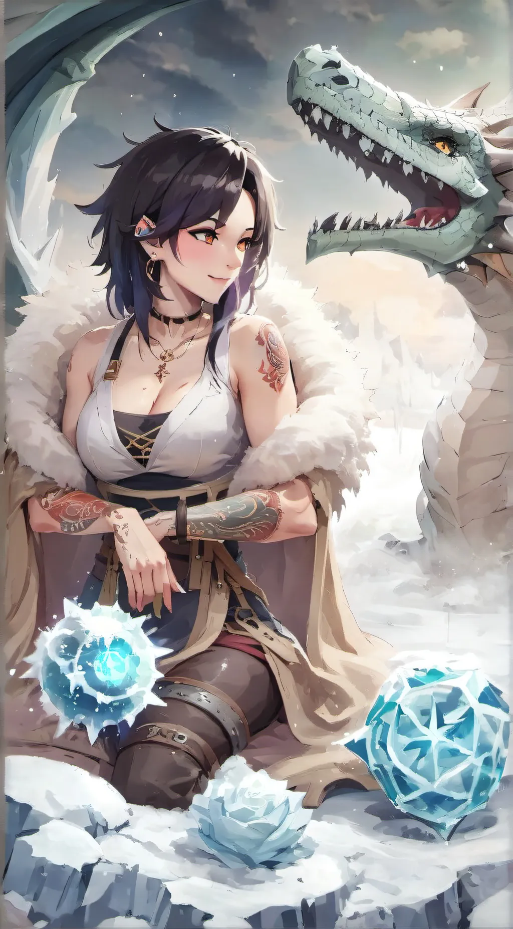 ai character: Elva background