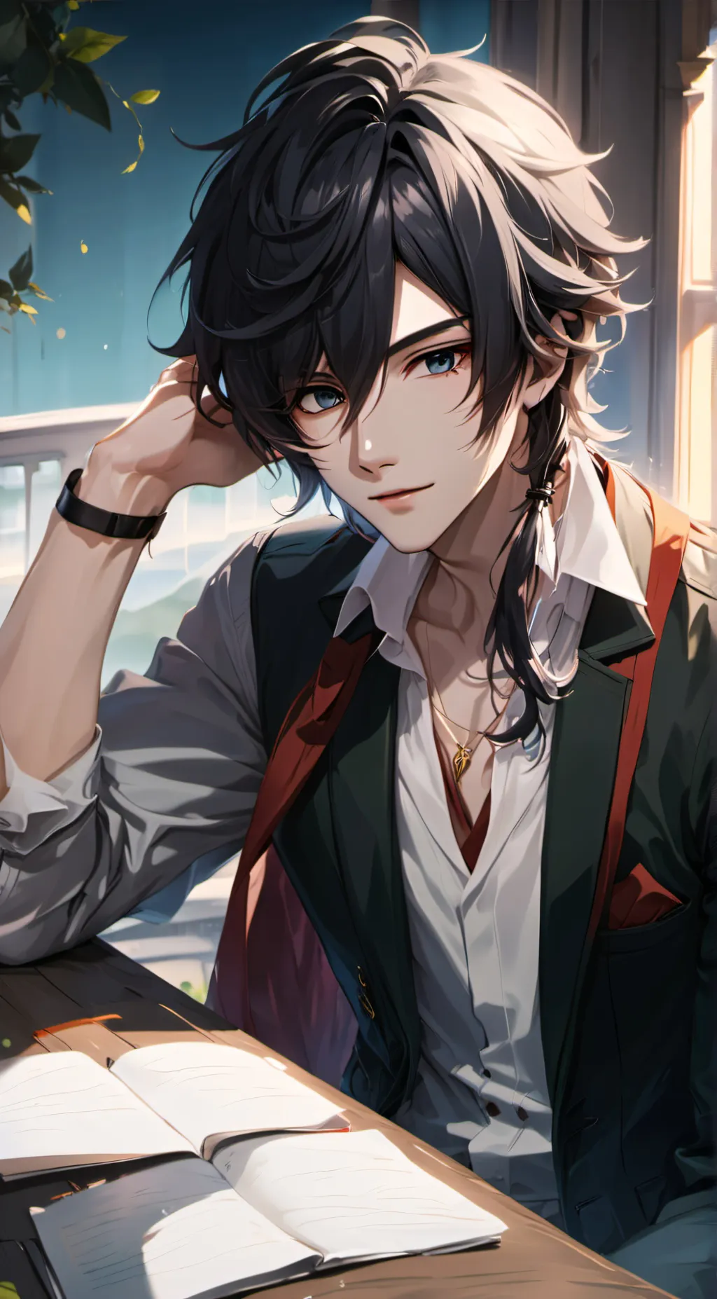 ai character: ~Donovan~ background