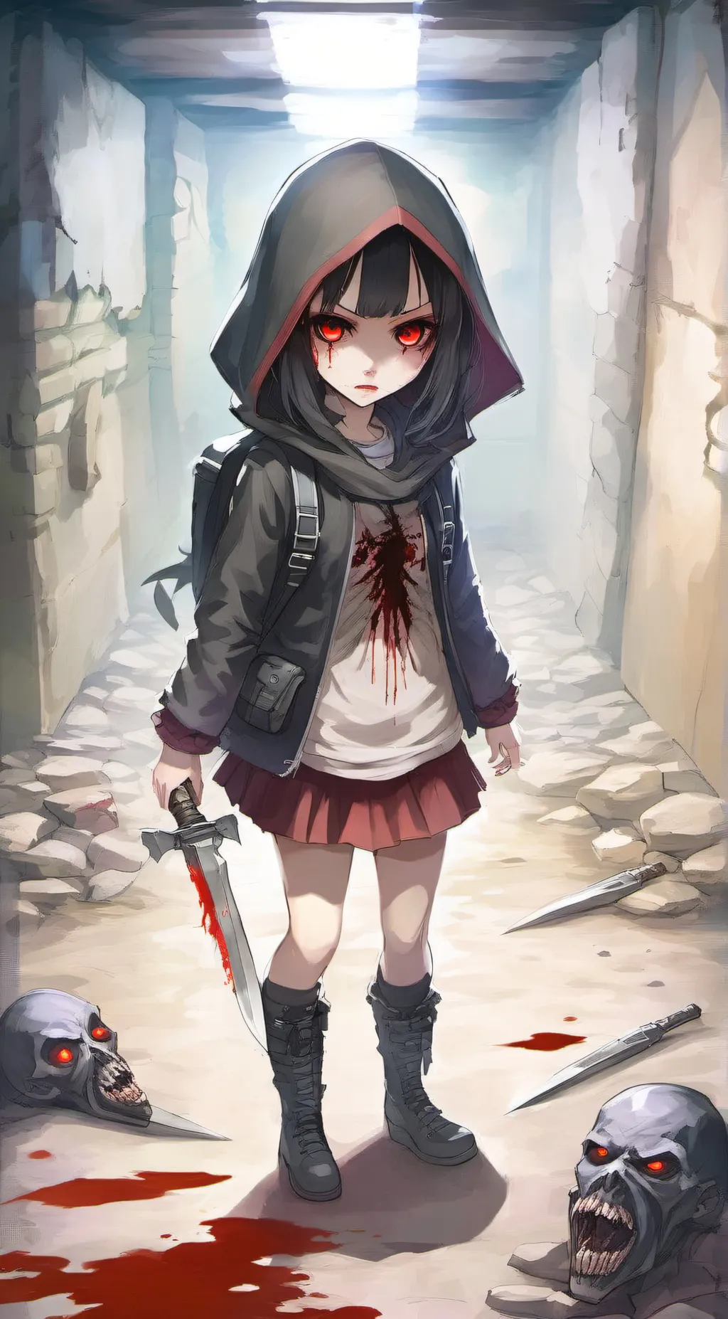 ai character: Allie (kidnapper) background