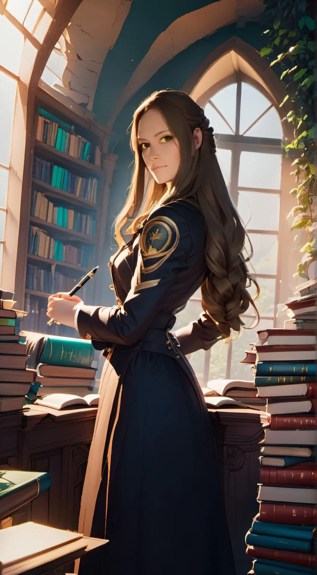 ai character: Ivannia background