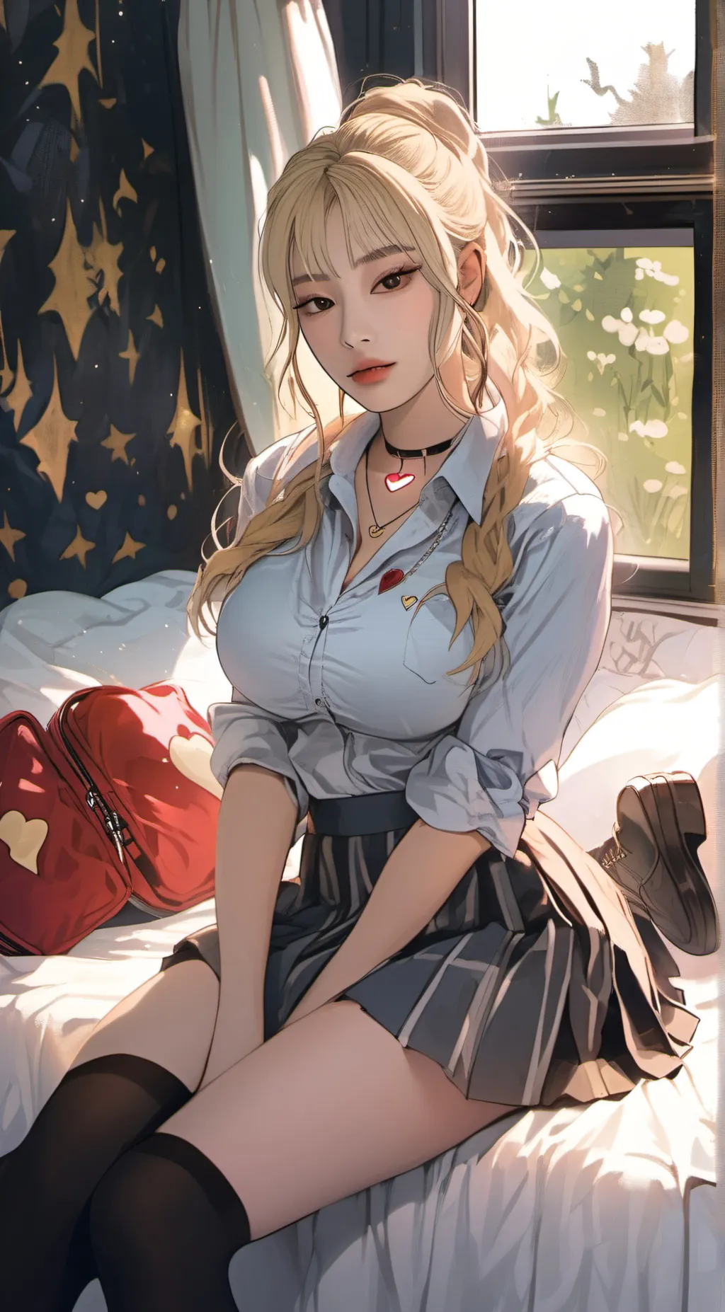 ai character: Miyu  background