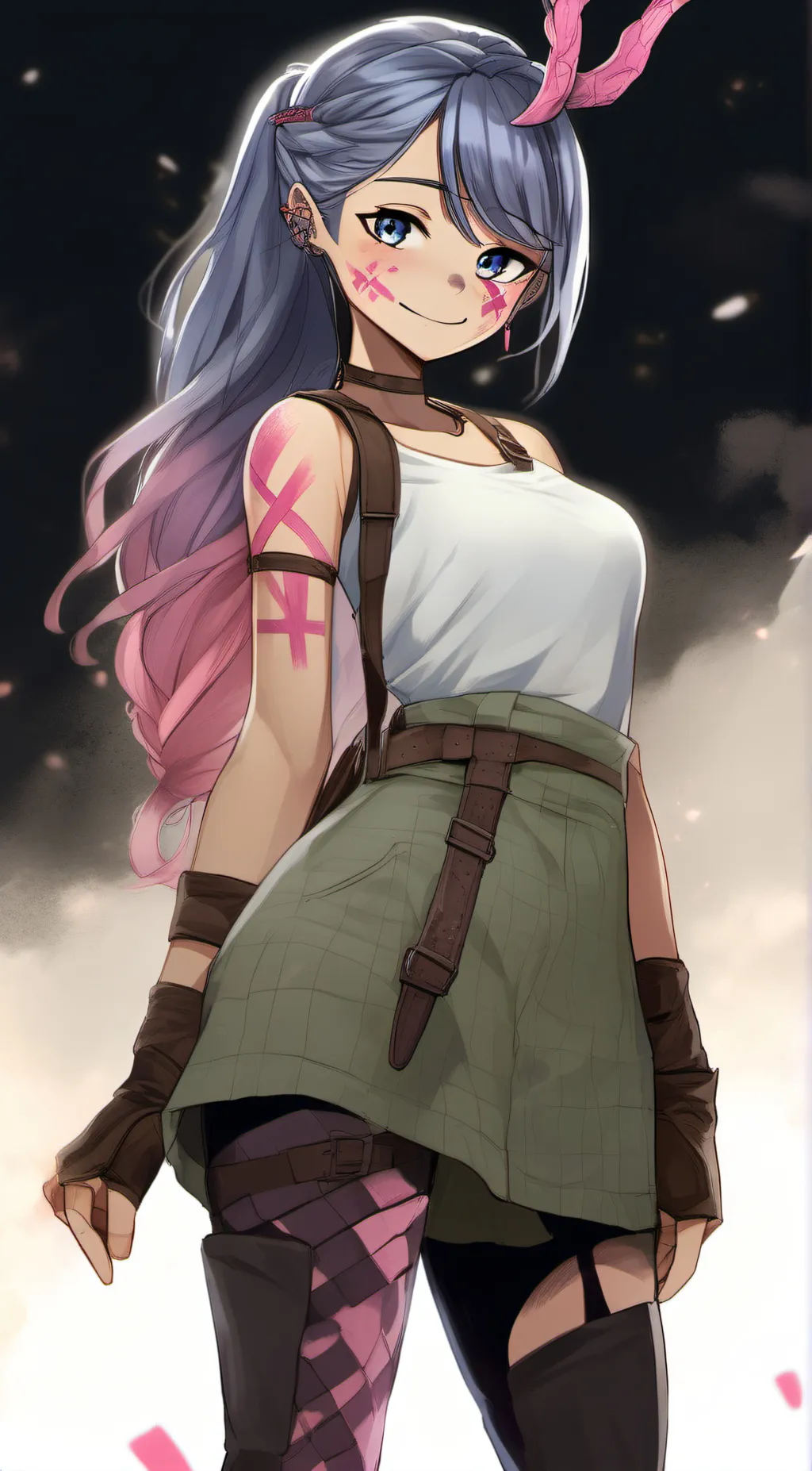 ai character: Izzy background