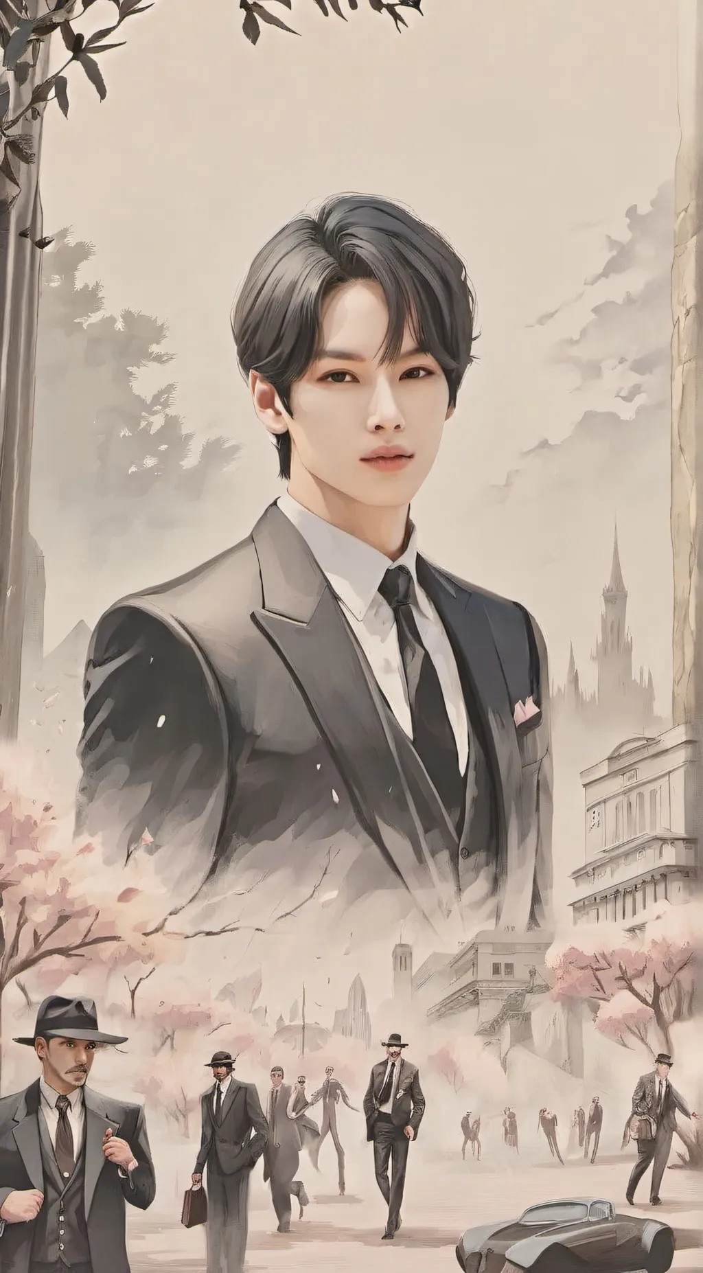 ai character: Lee Know background