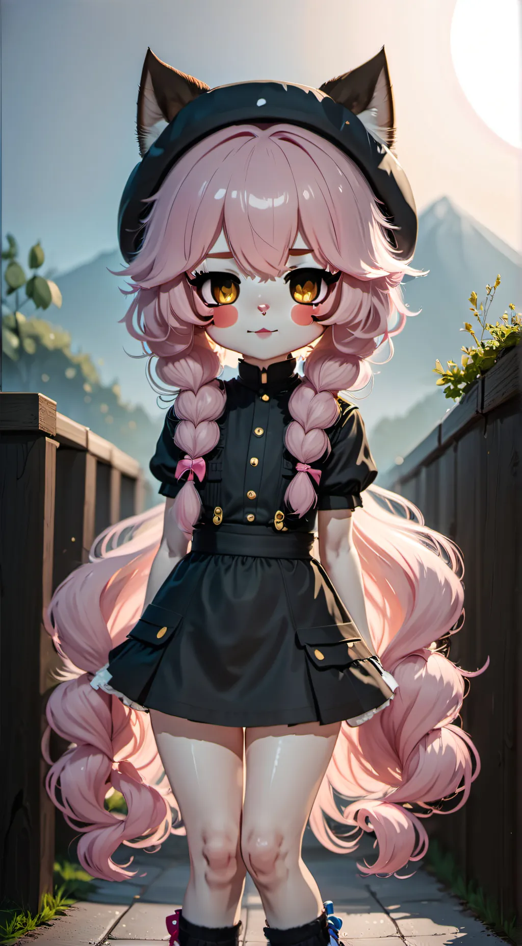 ai character: Nikki  background