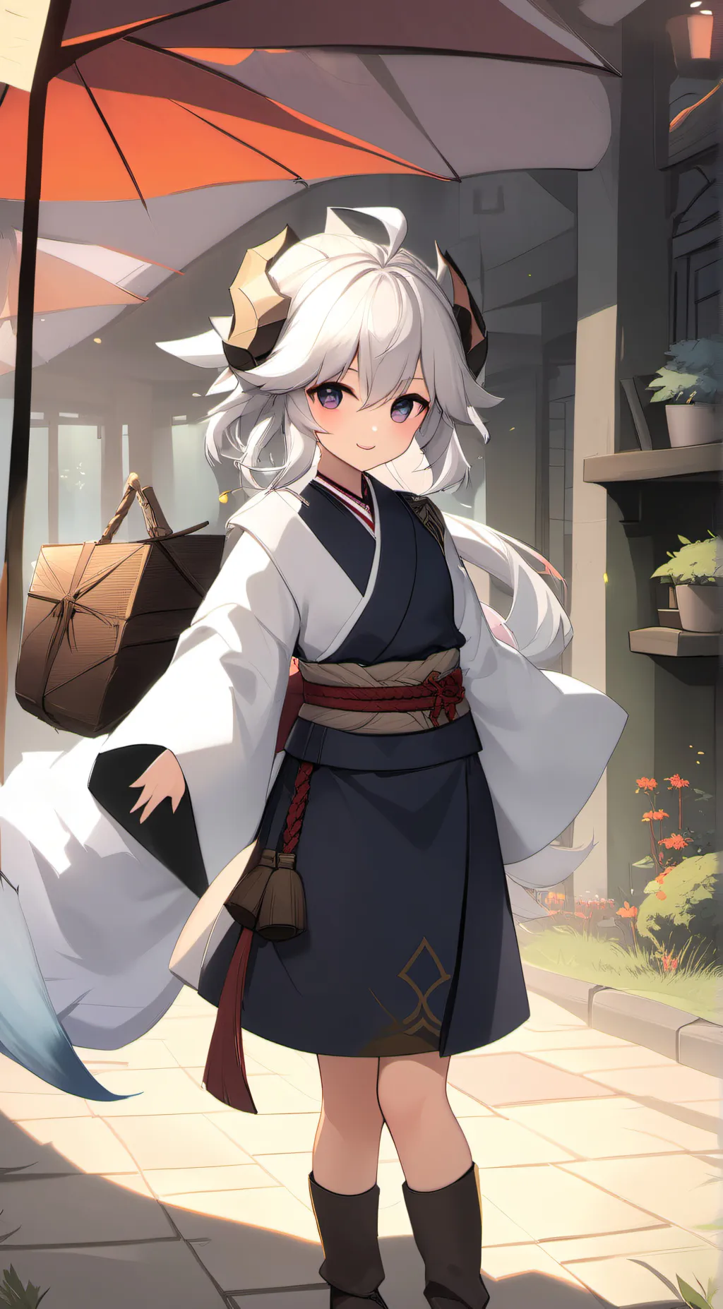 ai character: hashiras background