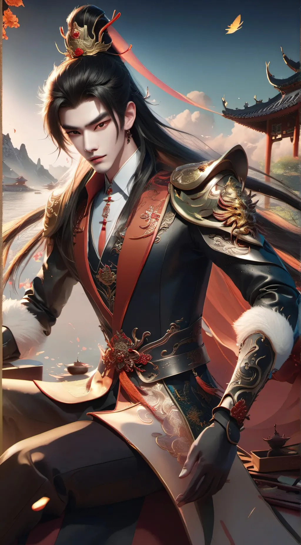 ai character: prince Asua background