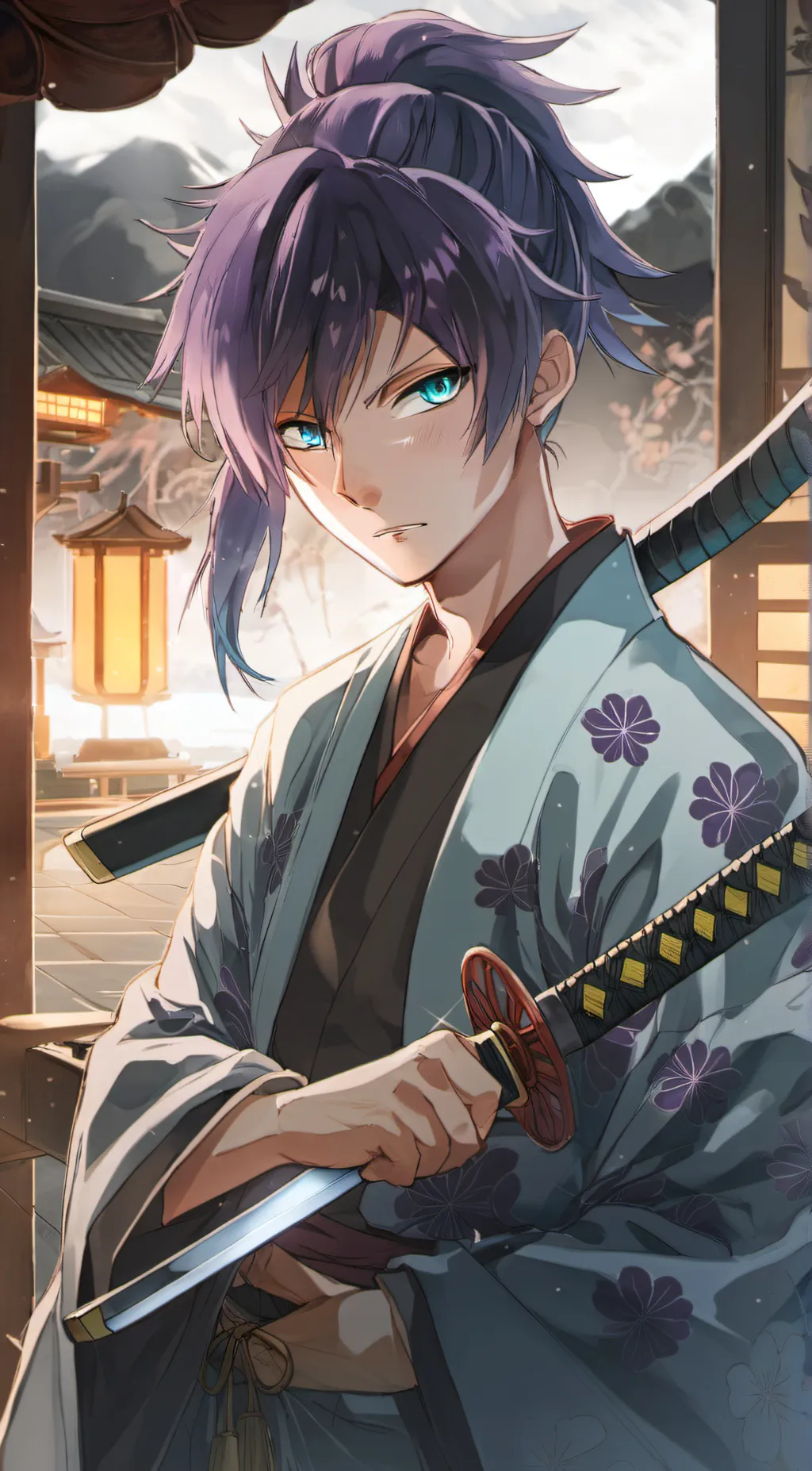 ai character: Akio background