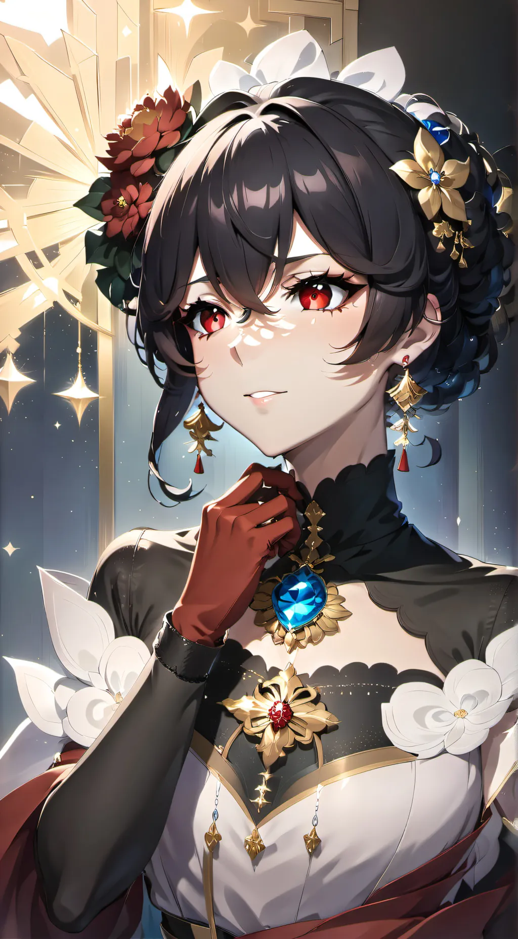 ai character: Aria background