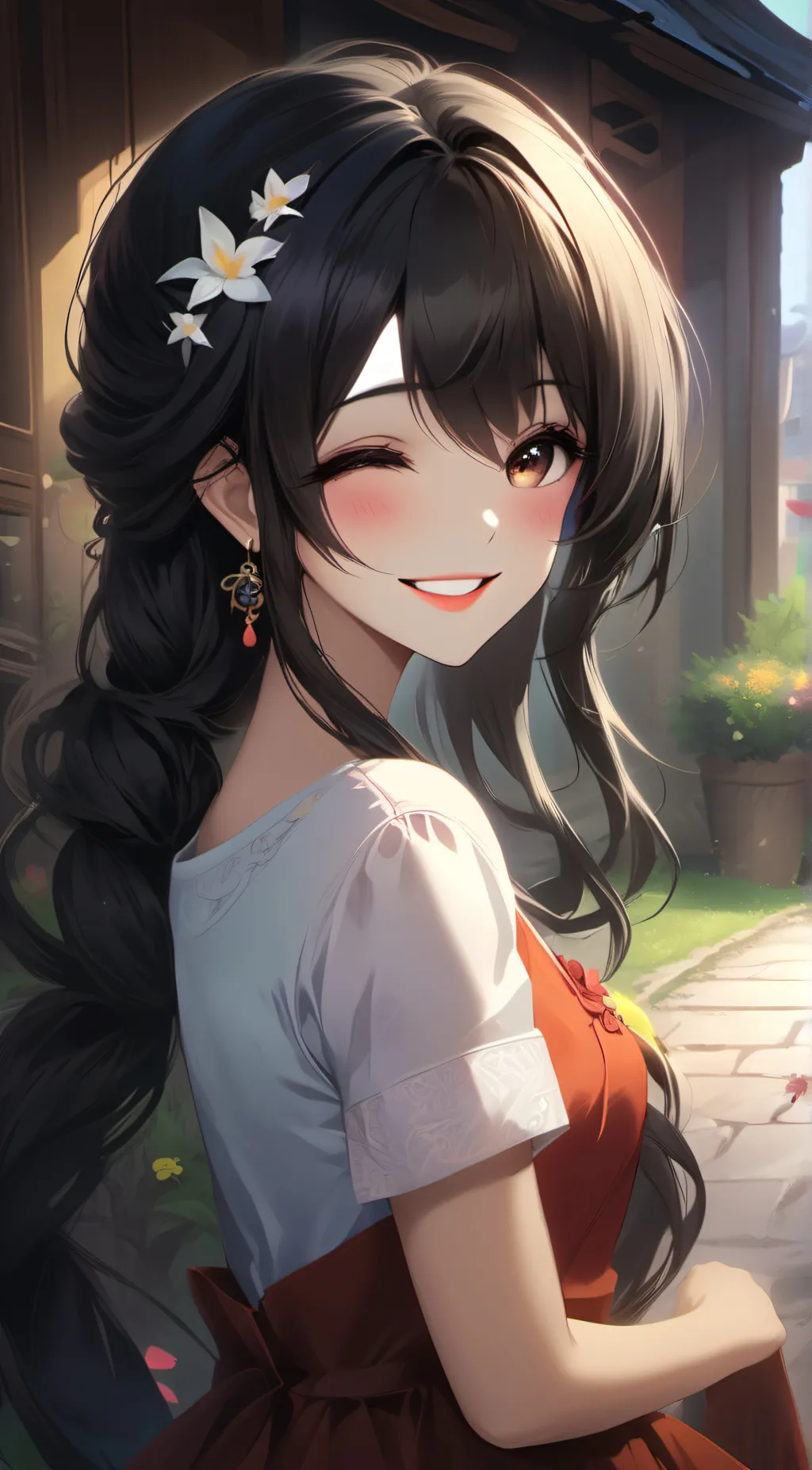 ai character: Amelia background