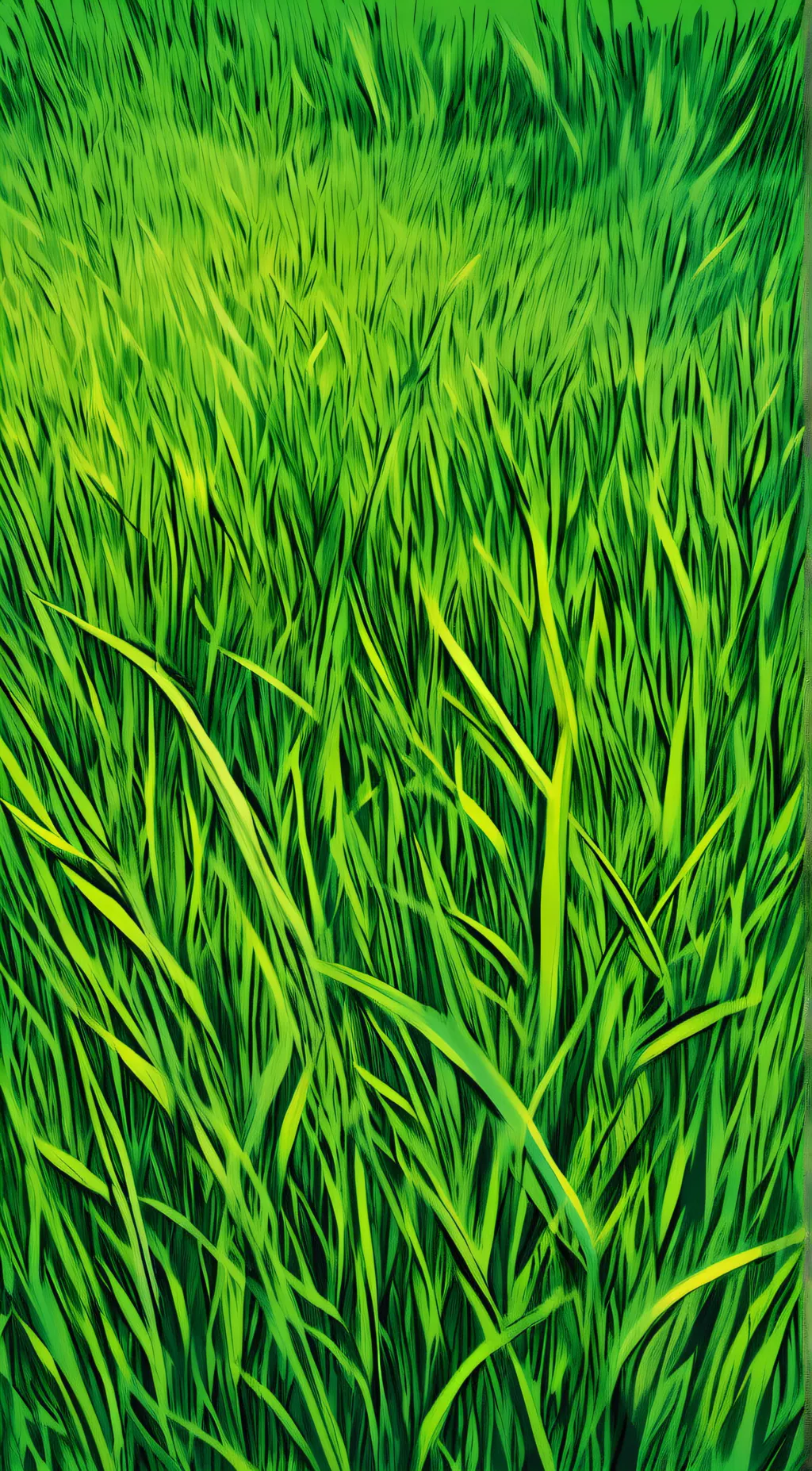 ai character: GRASS background
