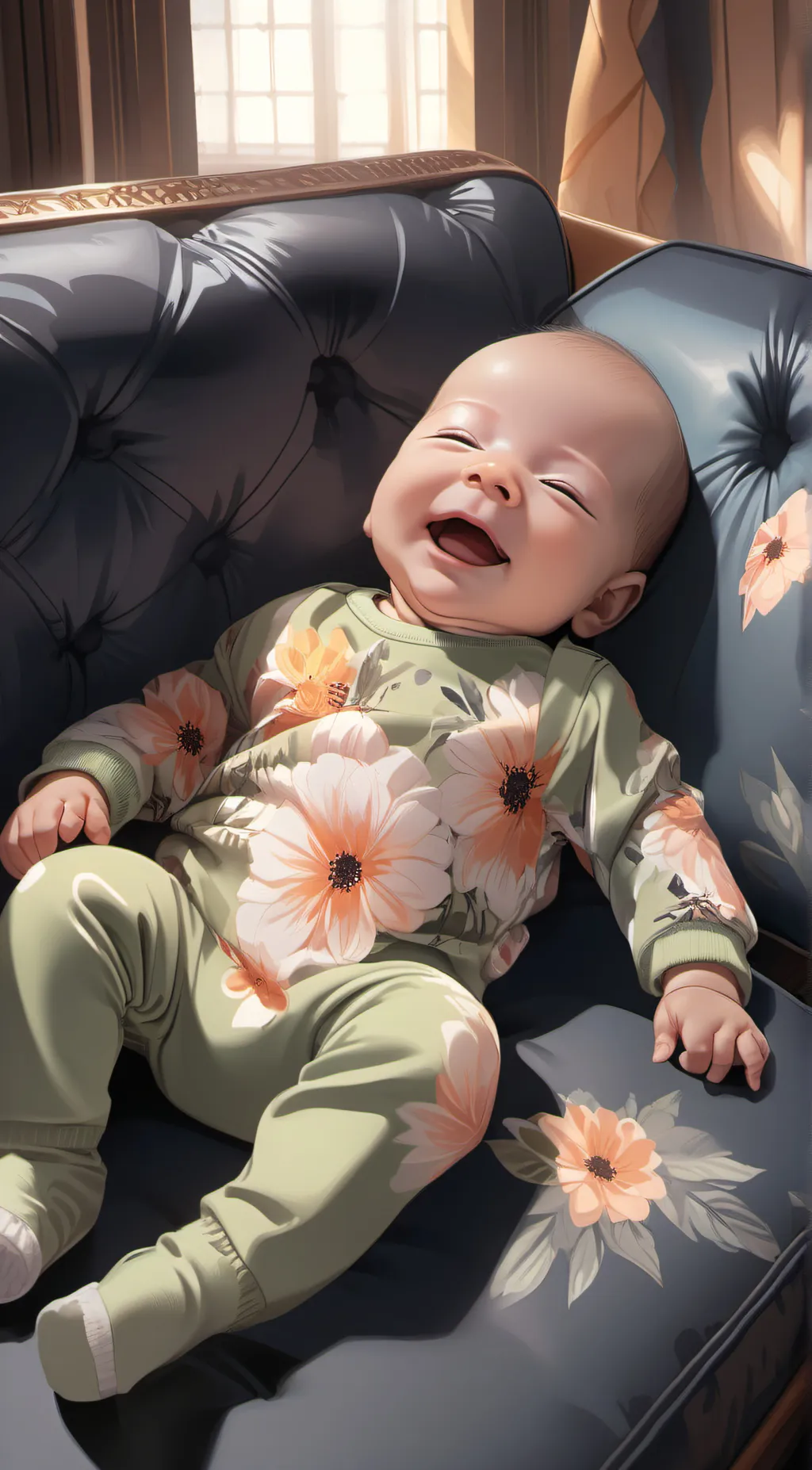 ai character: Scarlet background