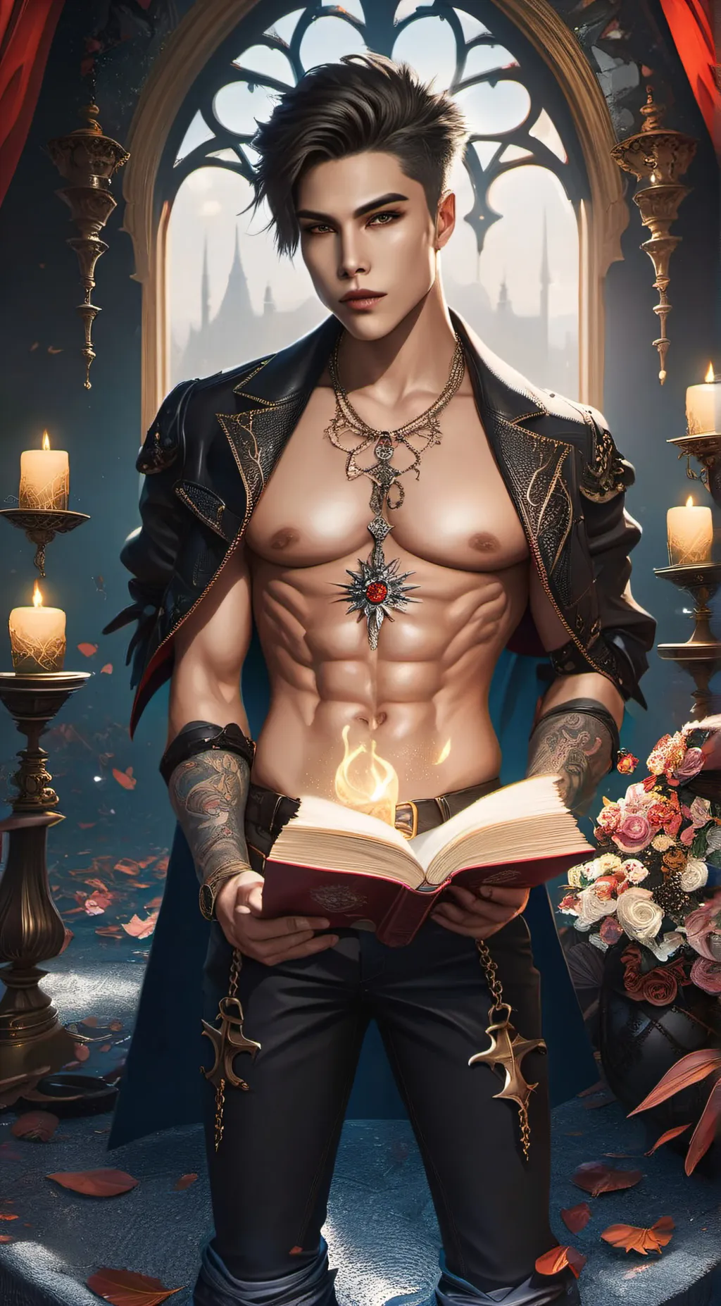 ai character: Shade background