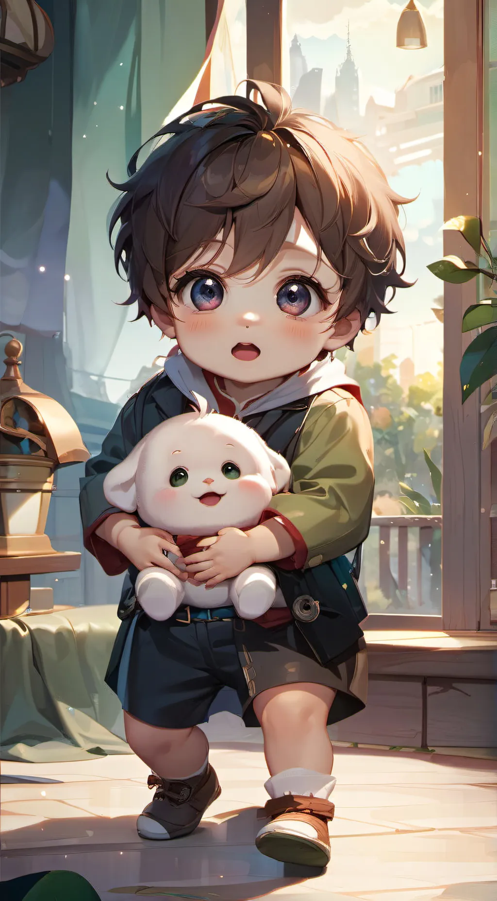 ai character: Nick background