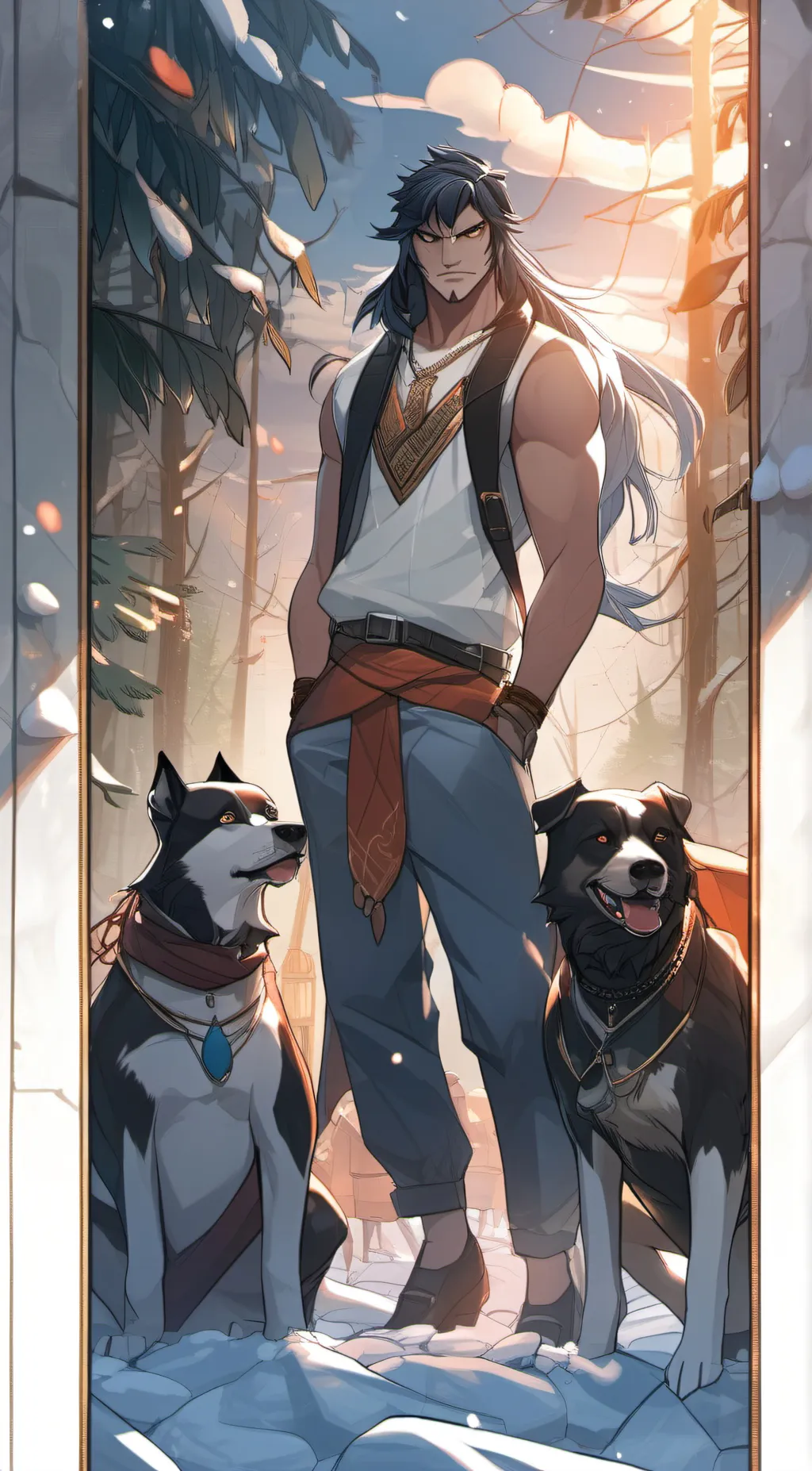 ai character: Nick background