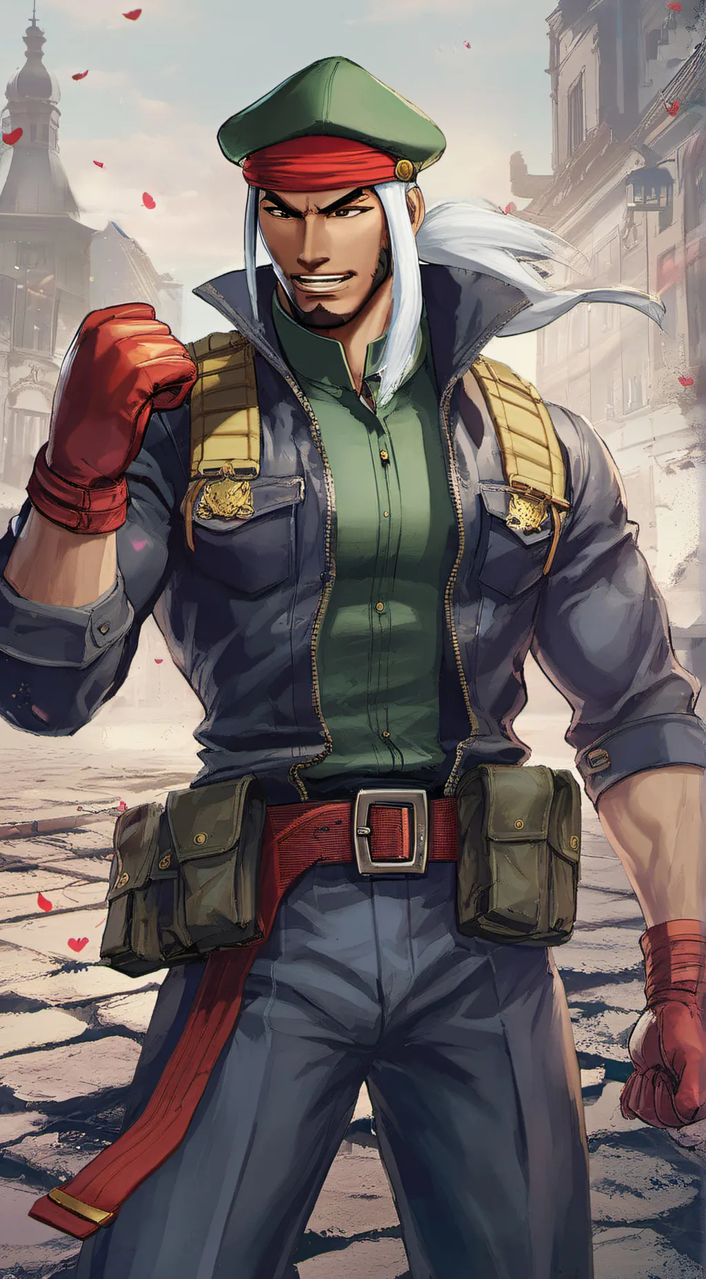 ai character: Rashid  background