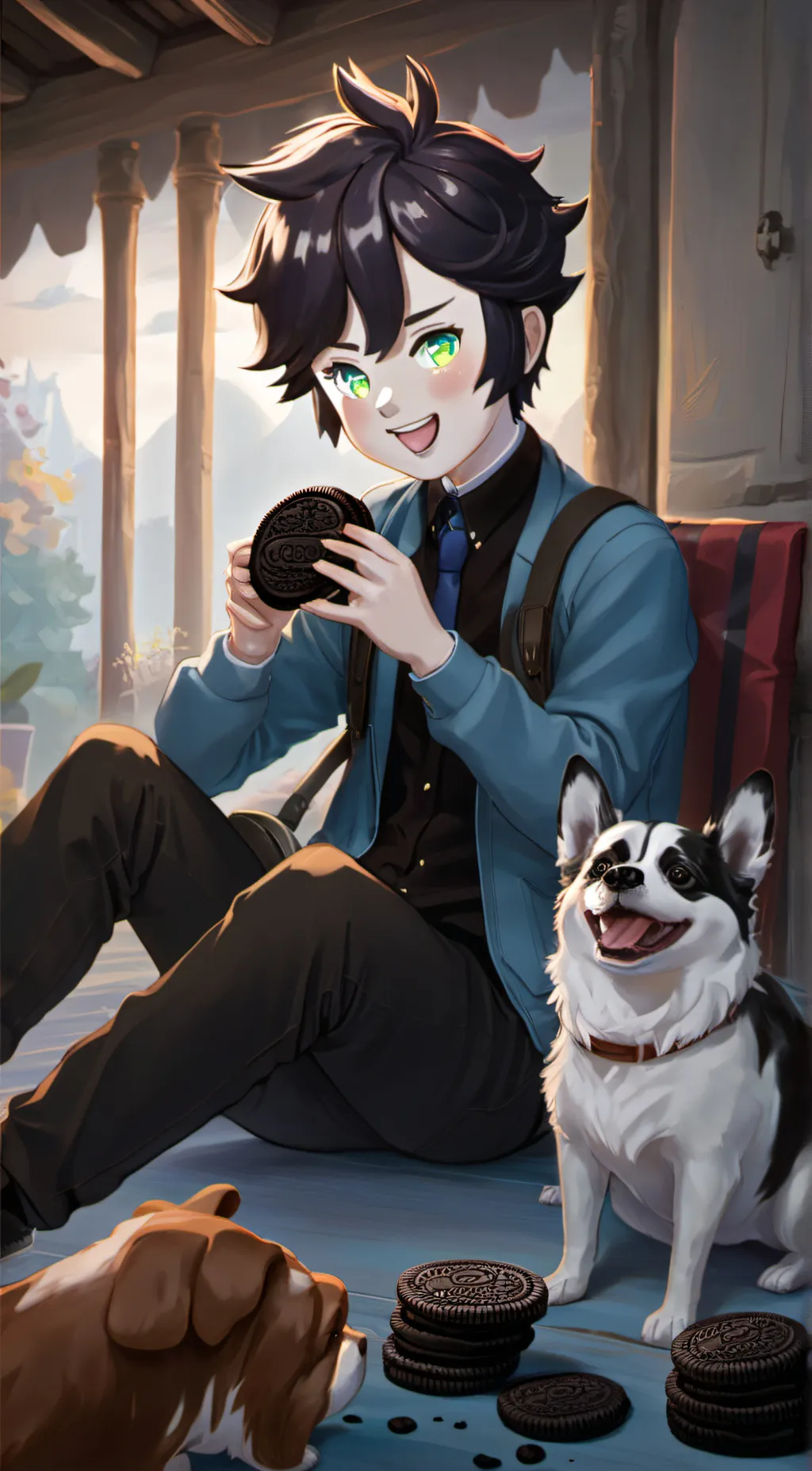 ai character: Alex background