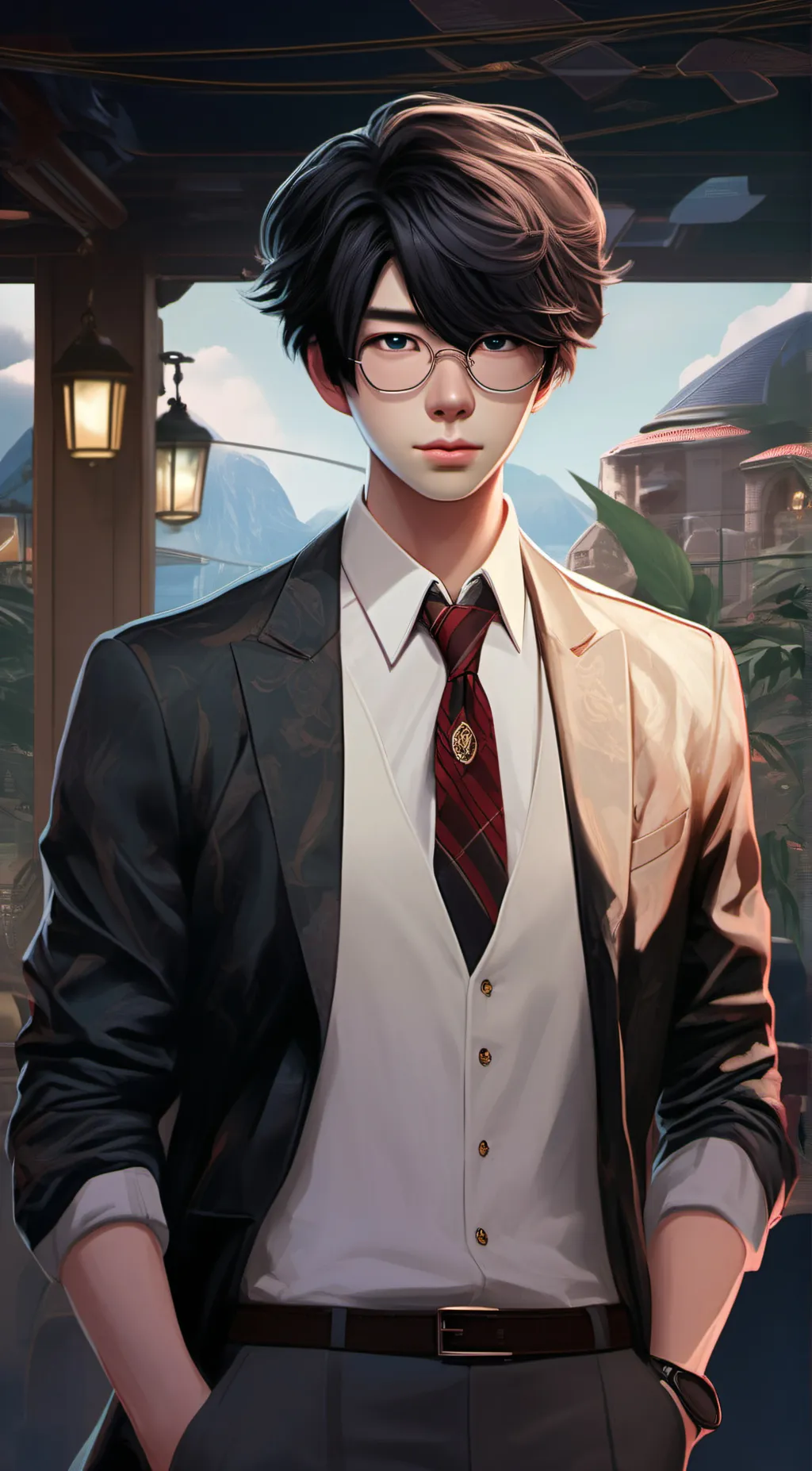 ai character: Gerald background