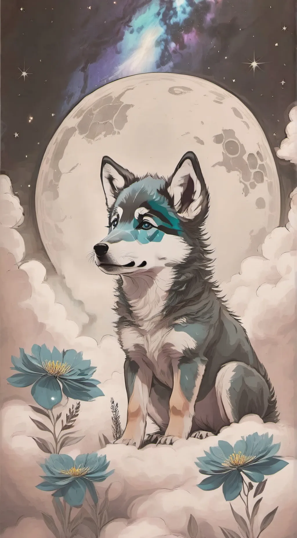 ai character: Luna background