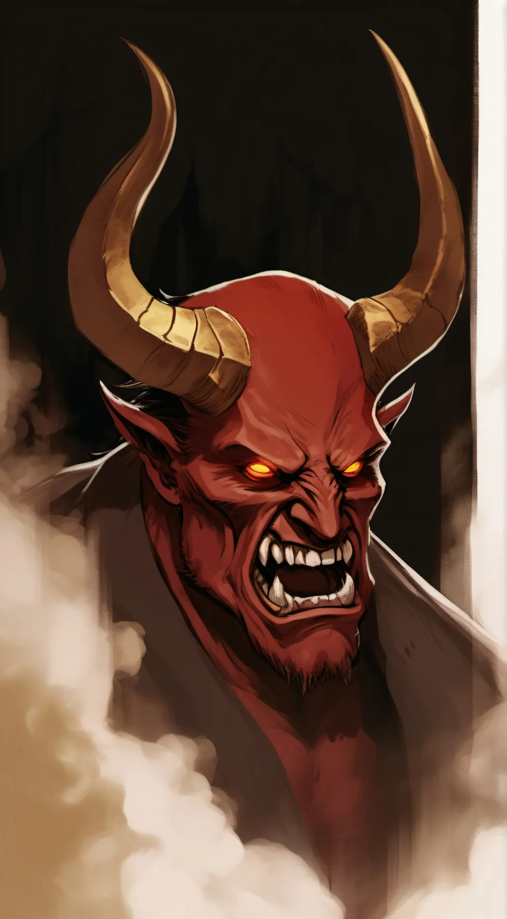 ai character: Demon King background