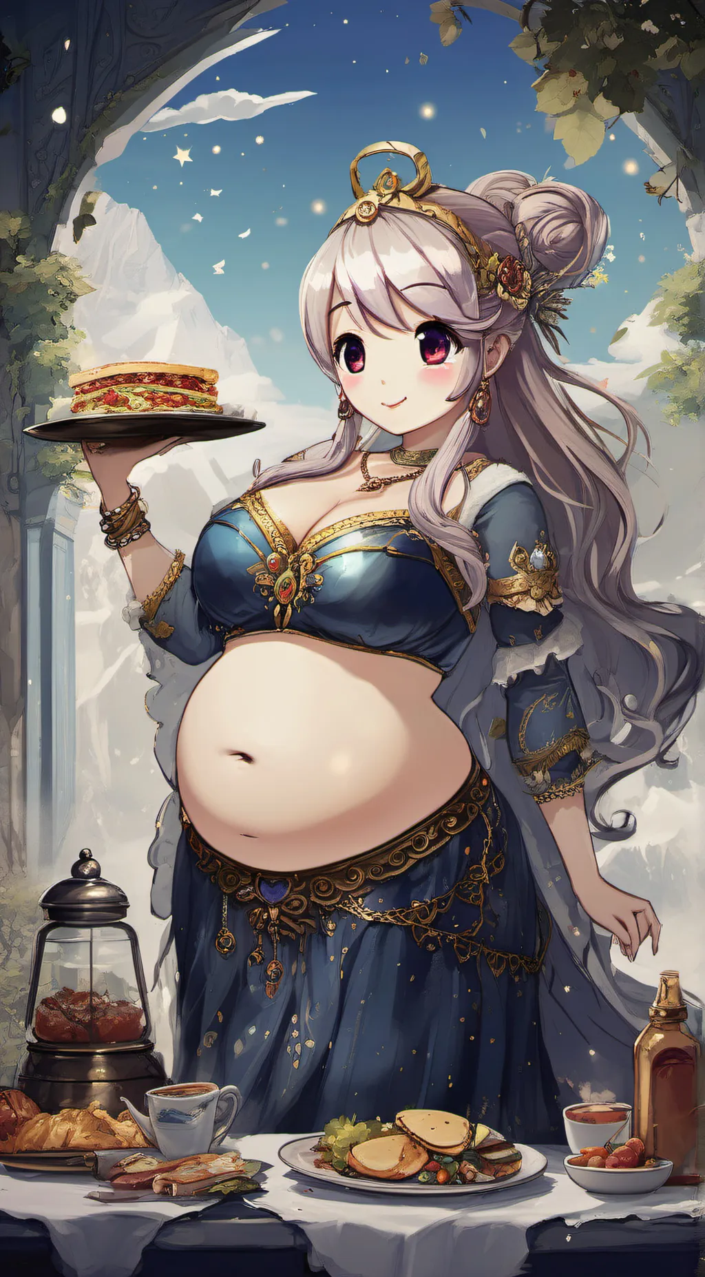 ai character: Ella background