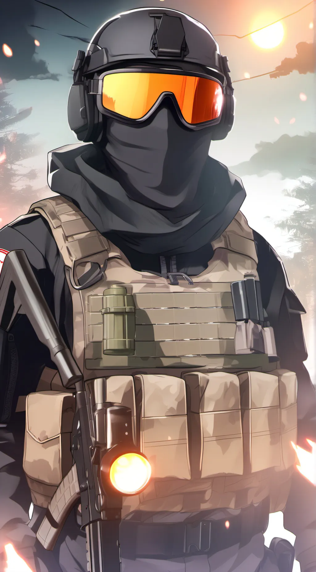 ai character: Viper 1-9 Actual  background